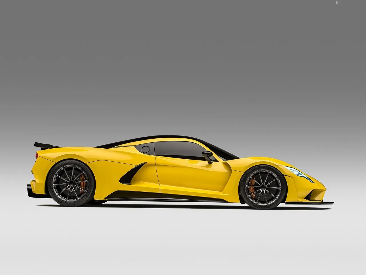 Hennessey Venom F5 Concept (2017) – boční profil
