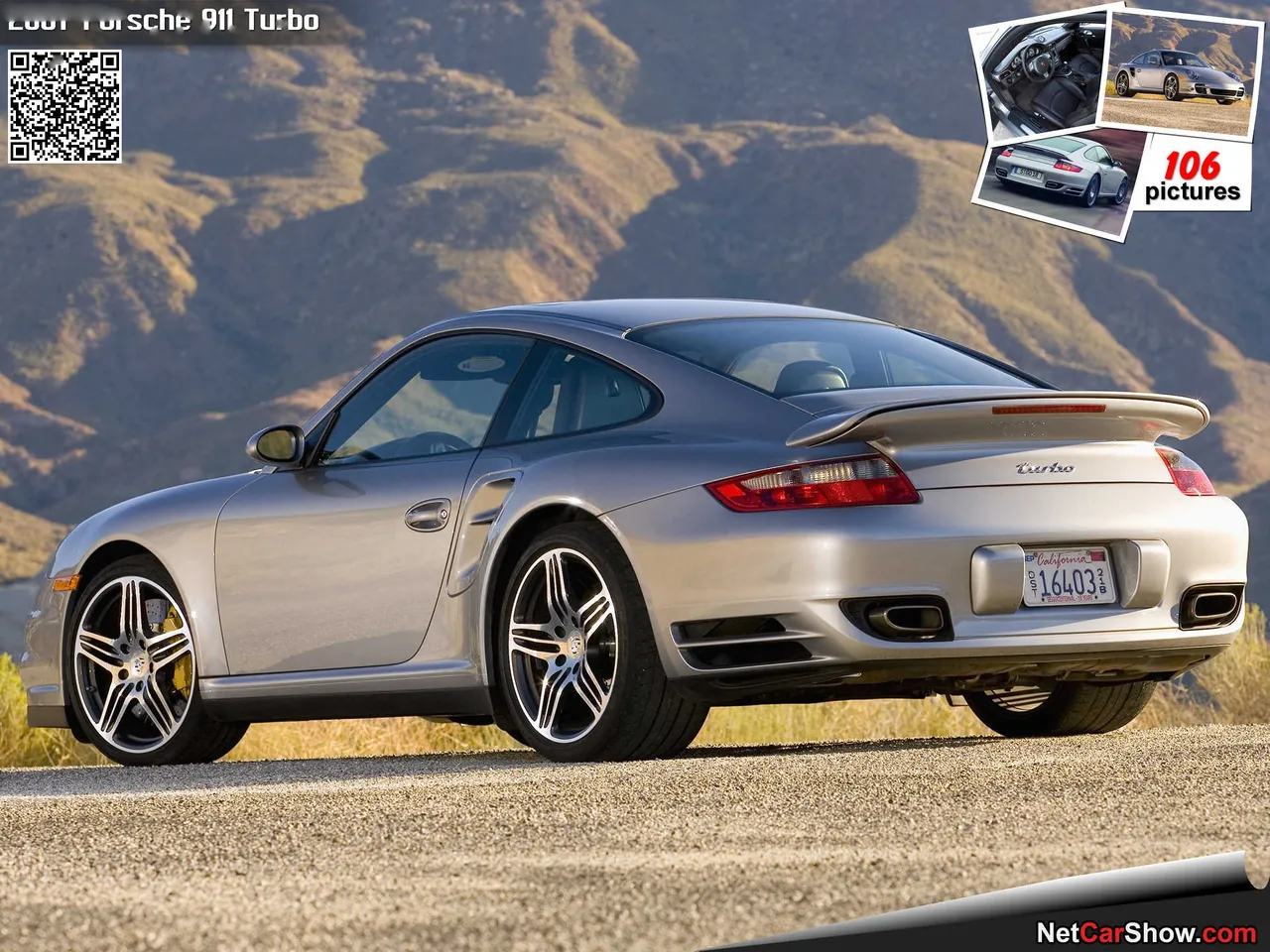 Porsche 911 Turbo (2007) - Rear Three-Quarter