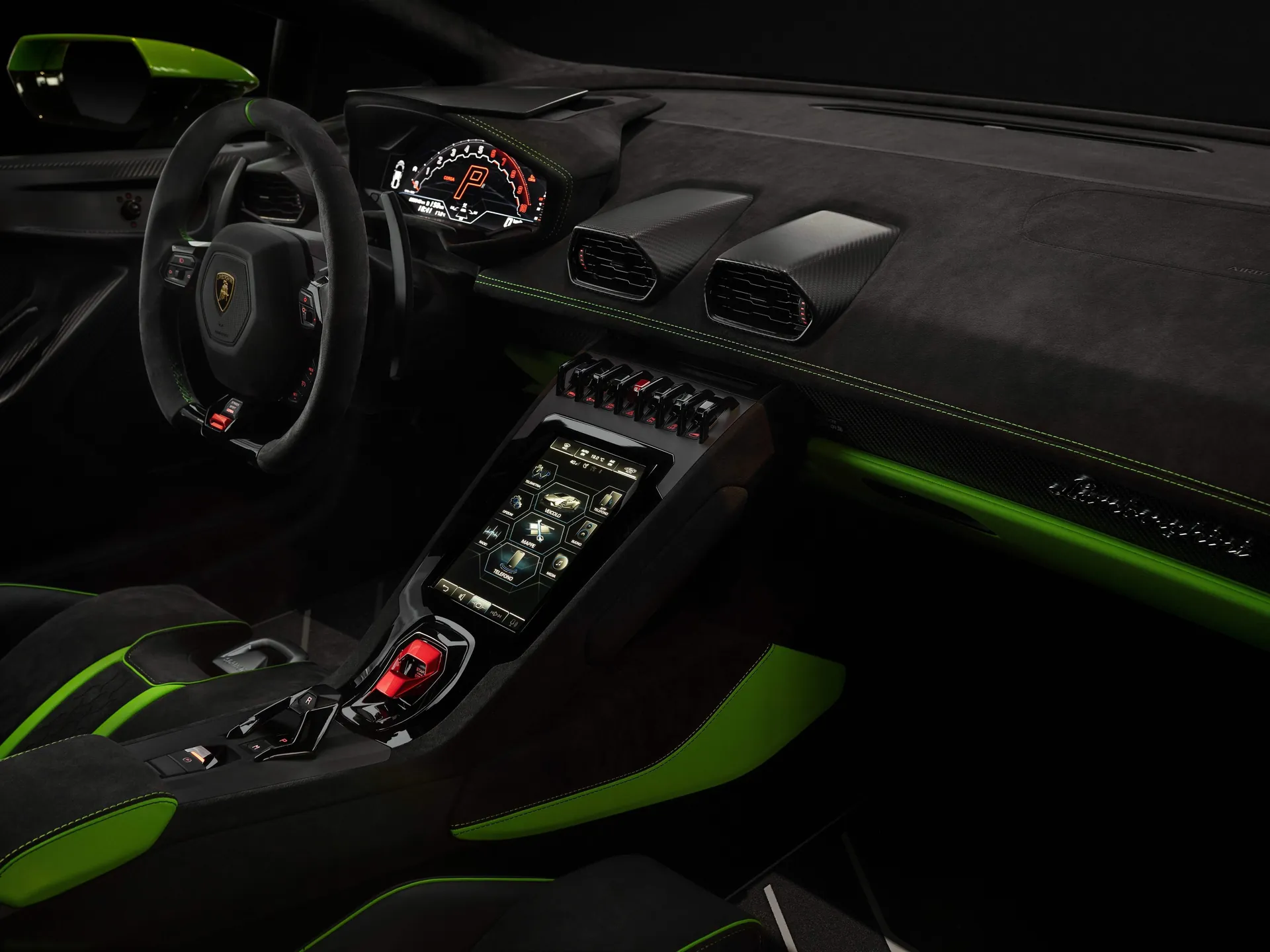 Lamborghini Huracan Tecnica (2023) – interiér
