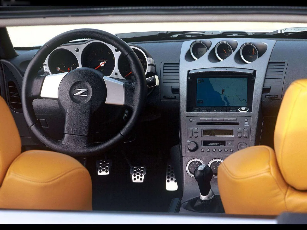 Nissan 350Z (2003) – interiér
