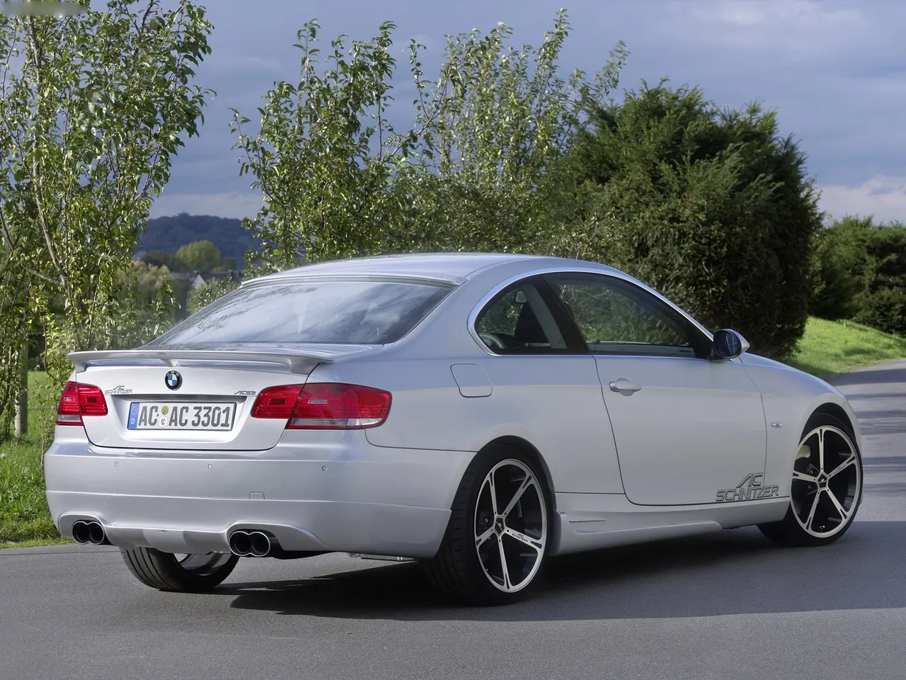 AC Schnitzer ACS3 3-Series E92 Coupe (2007) – zadní tříčtvrteční pohled