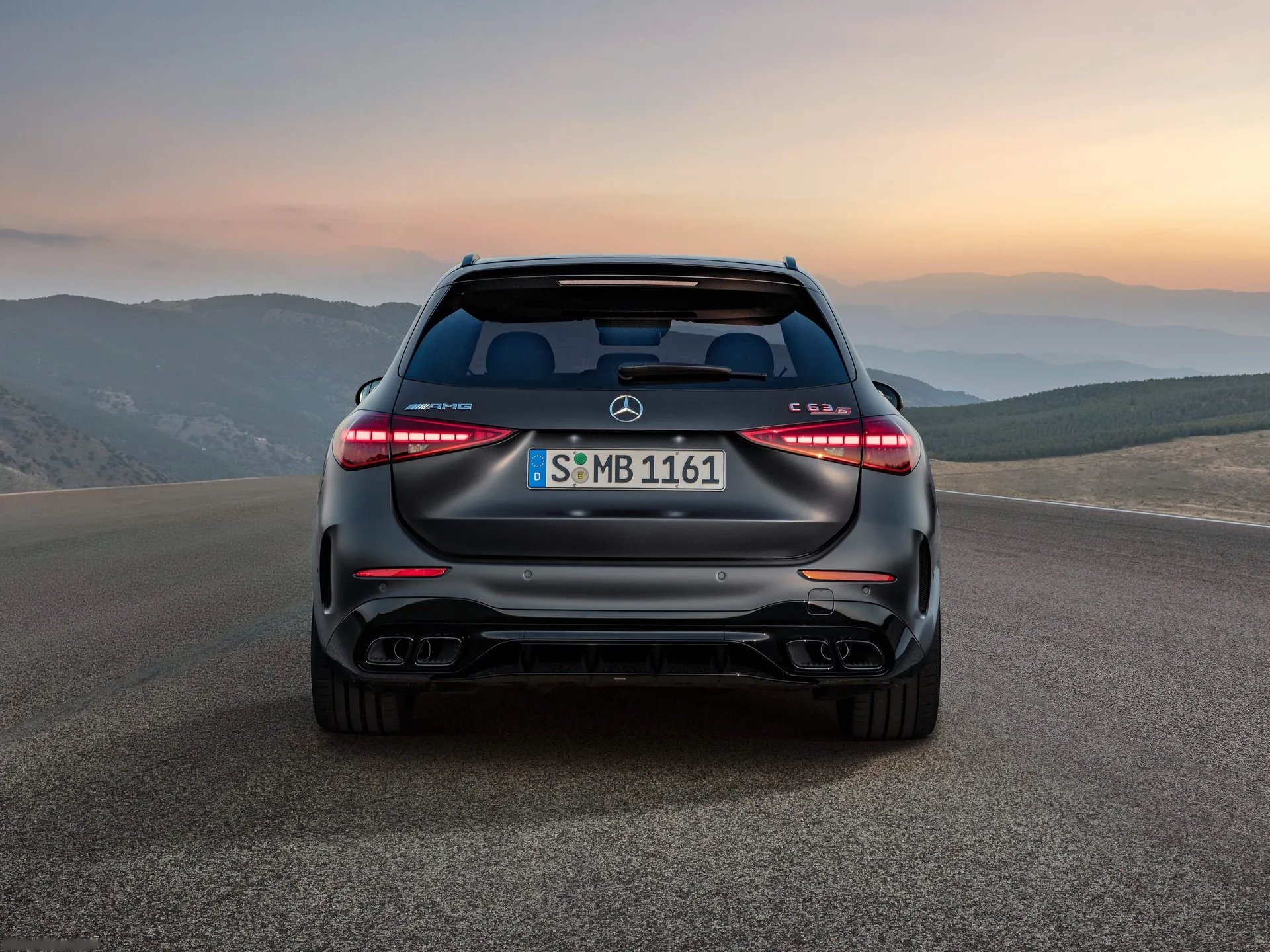 Mercedes-Benz C63 S AMG E Performance Estate (2023) - Rear