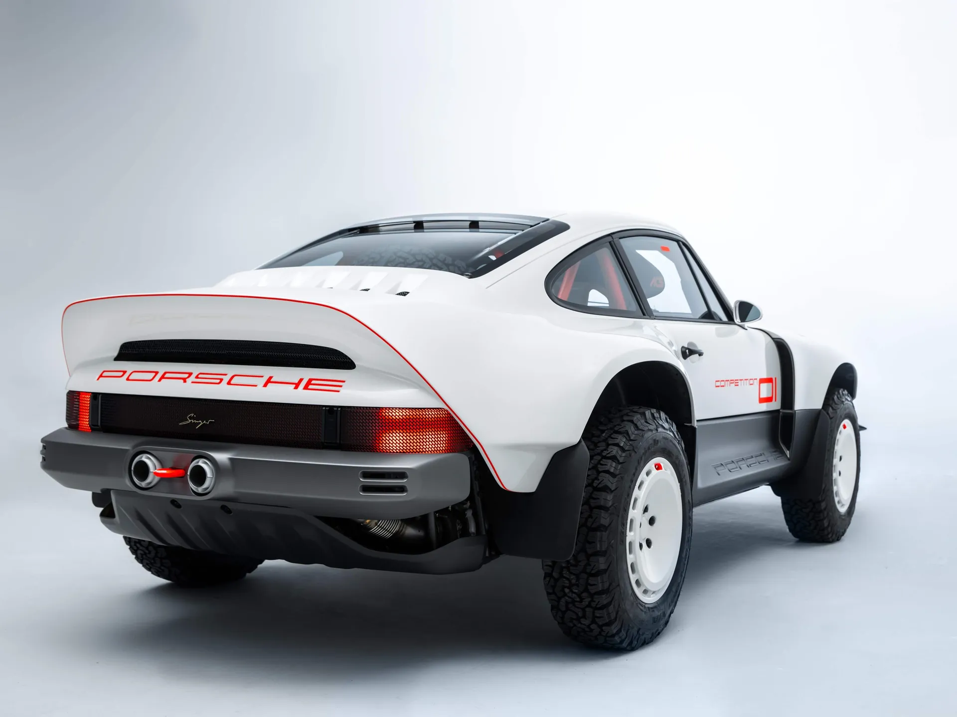 Singer All-terrain Competition Study (2021) – zadní tříčtvrteční pohled