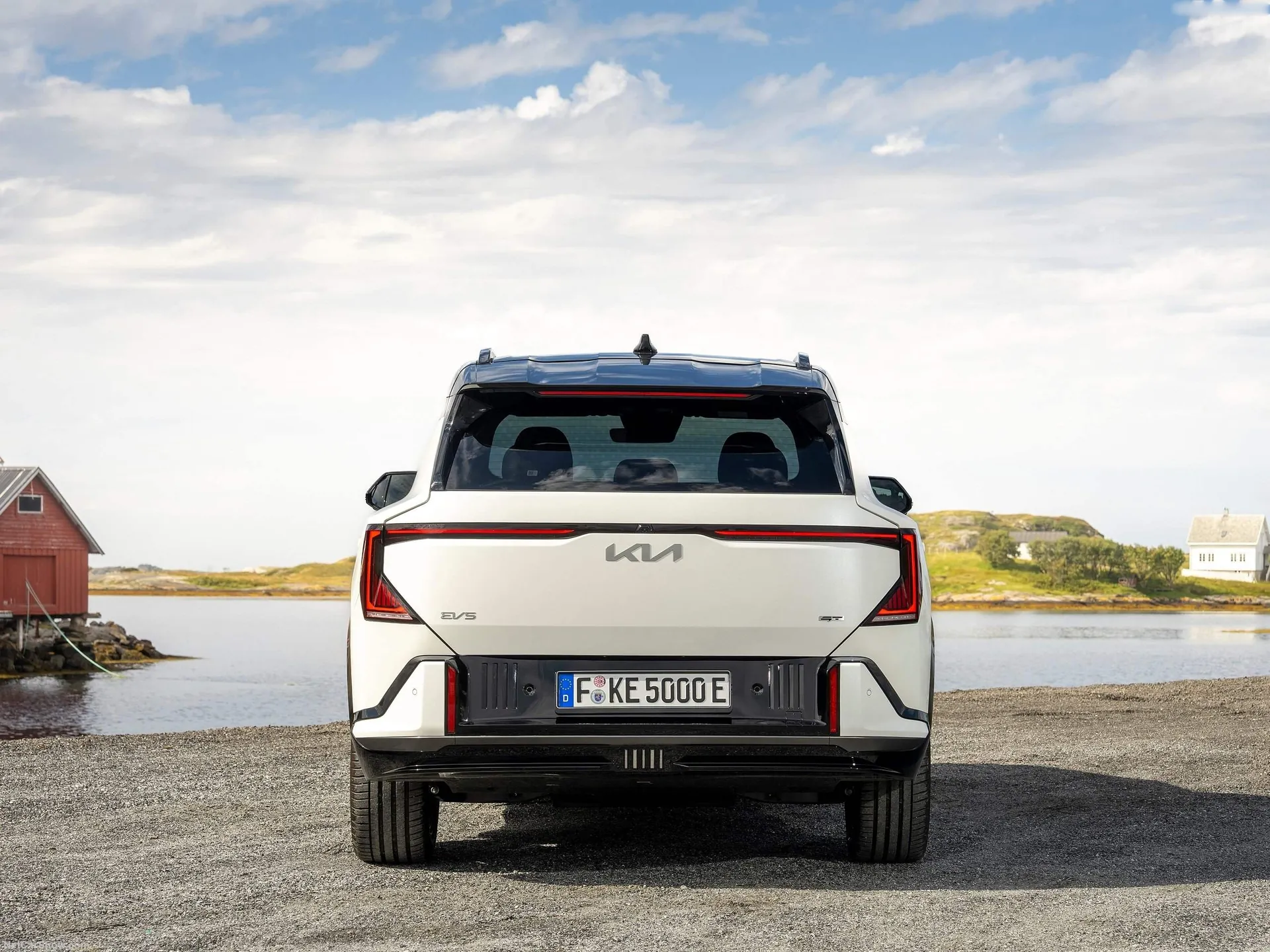Kia EV5 GT (2027) – zezadu