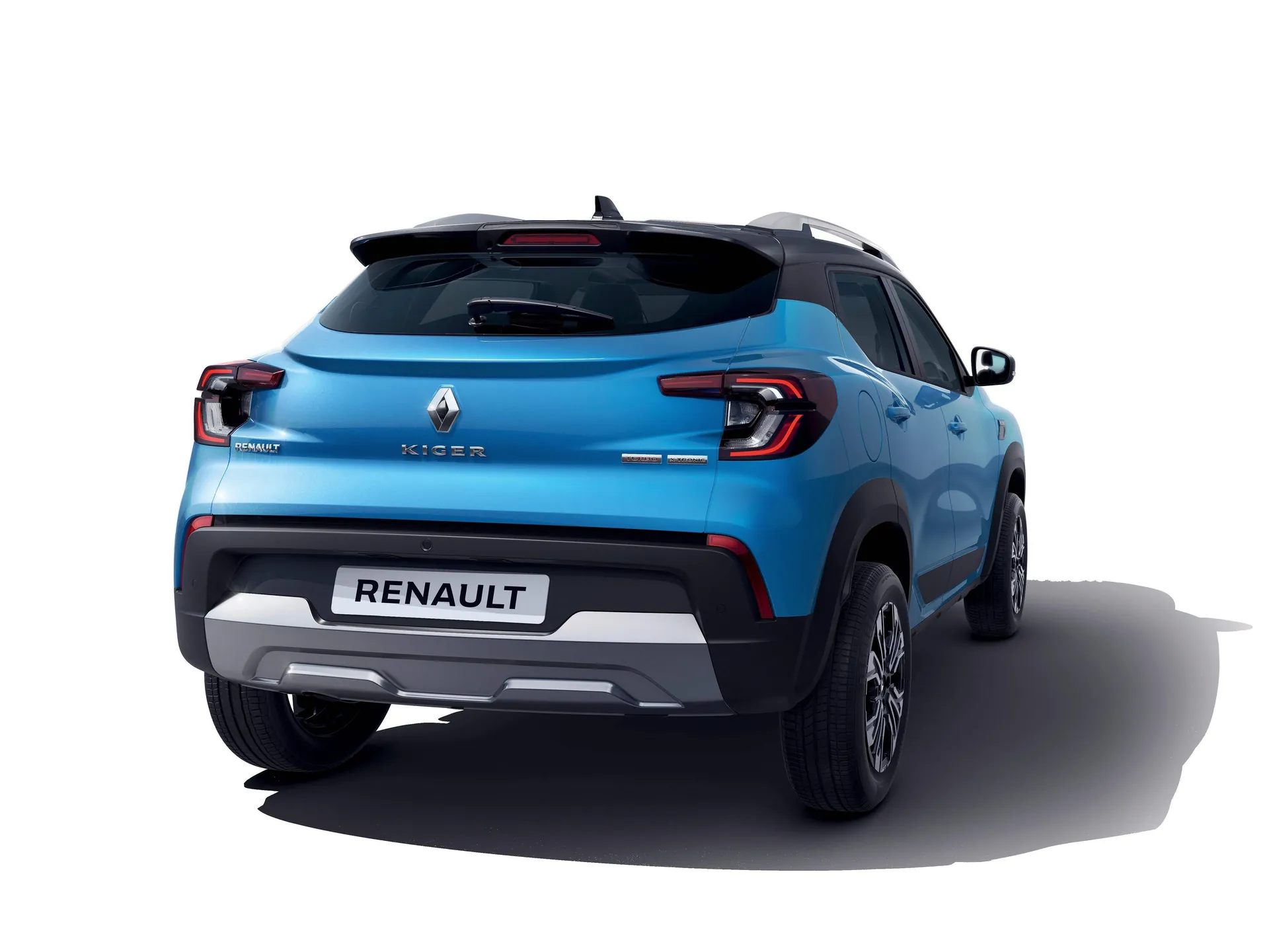 Renault Kiger (2022) – zadní tříčtvrteční pohled