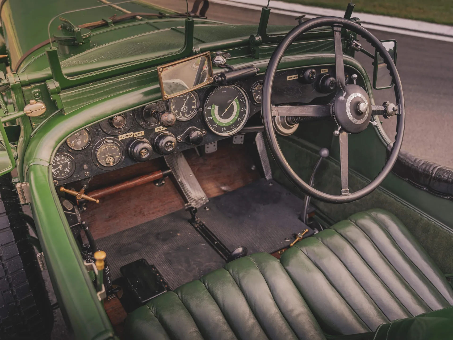 Bentley Speed Six (1929) – interiér