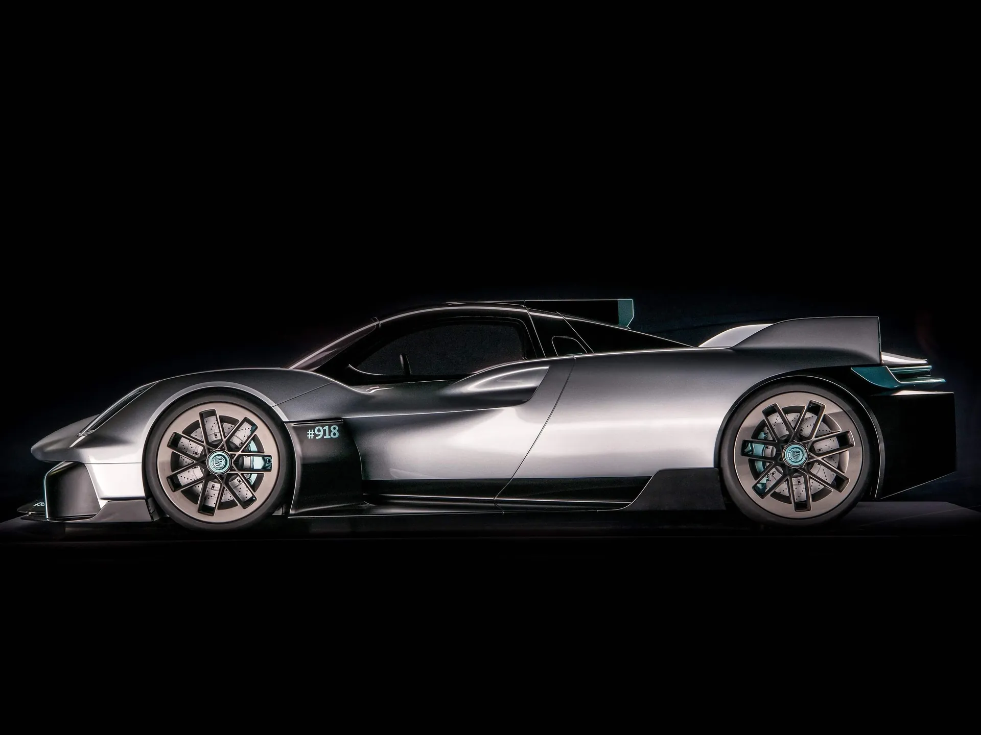 Porsche Vision 918 RS Concept (2019) – boční profil