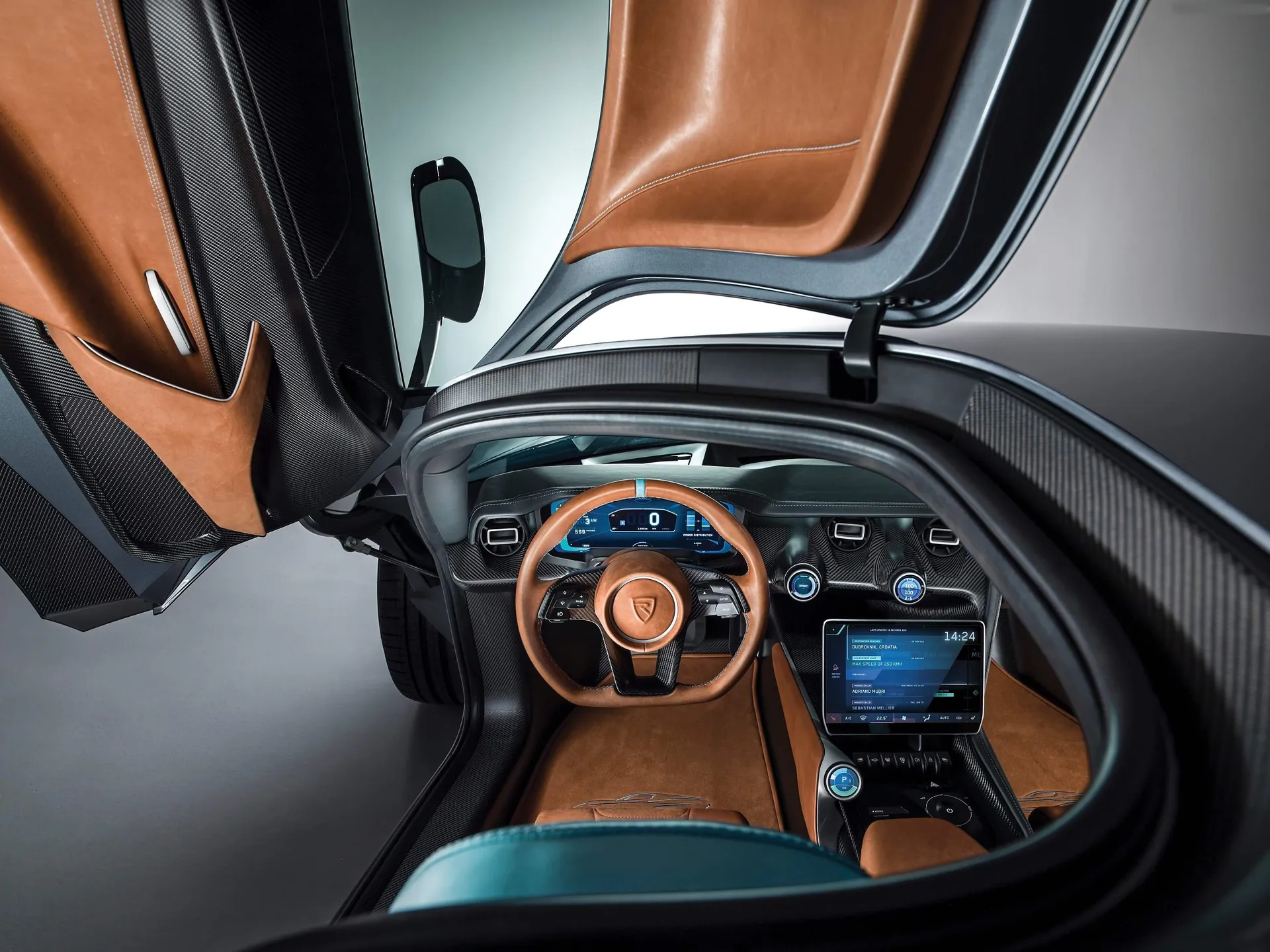 Rimac C Two Concept (2018) – interiér