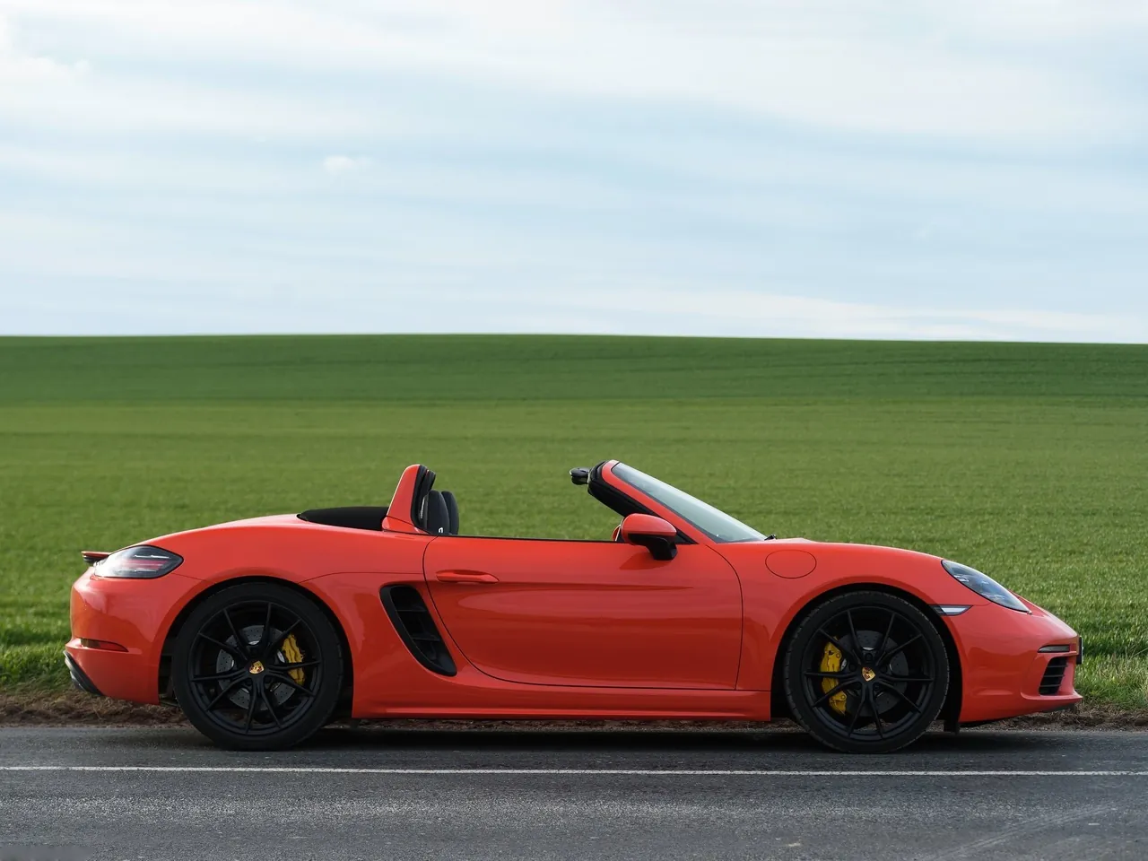 Porsche 718 Boxster (2017) – boční profil
