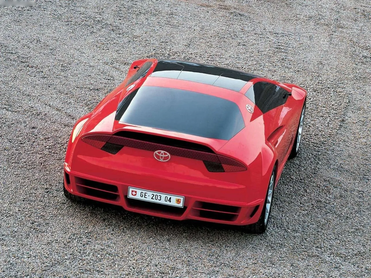 Toyota Alessandro Volta Concept ItalDesign (2004) - Rear