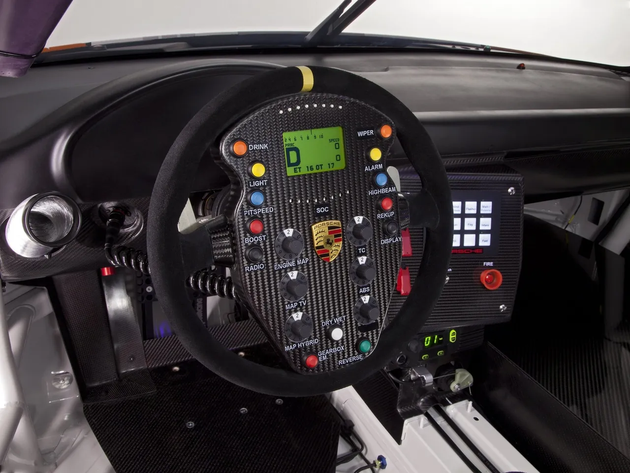 Porsche 911 GT3 R Hybrid 2.0 (2011) - Interior