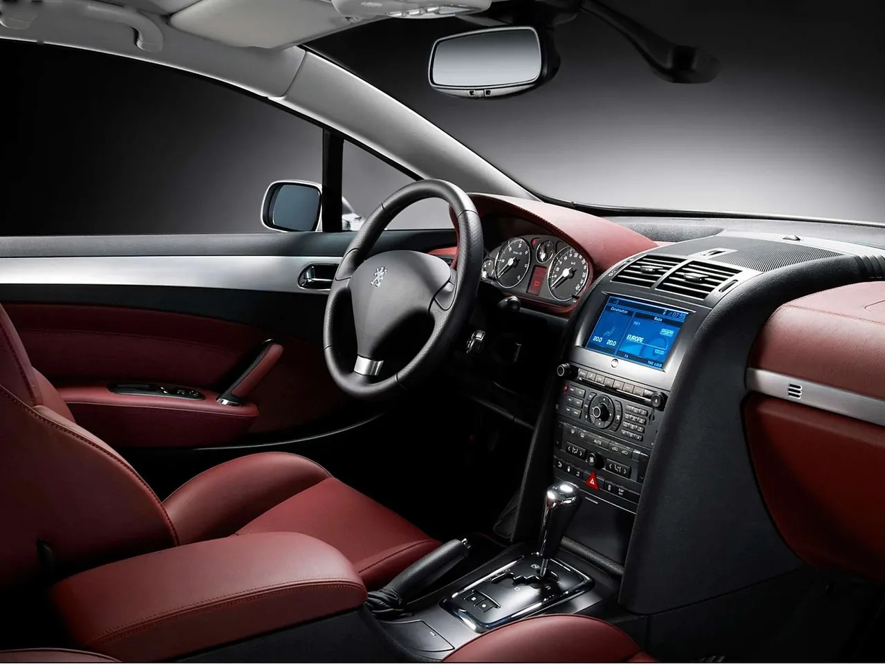 Peugeot 407 Coupe (2006) – interiér
