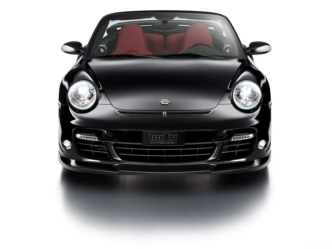 TechArt Porsche 911 Turbo Cabriolet (2007) – zepředu