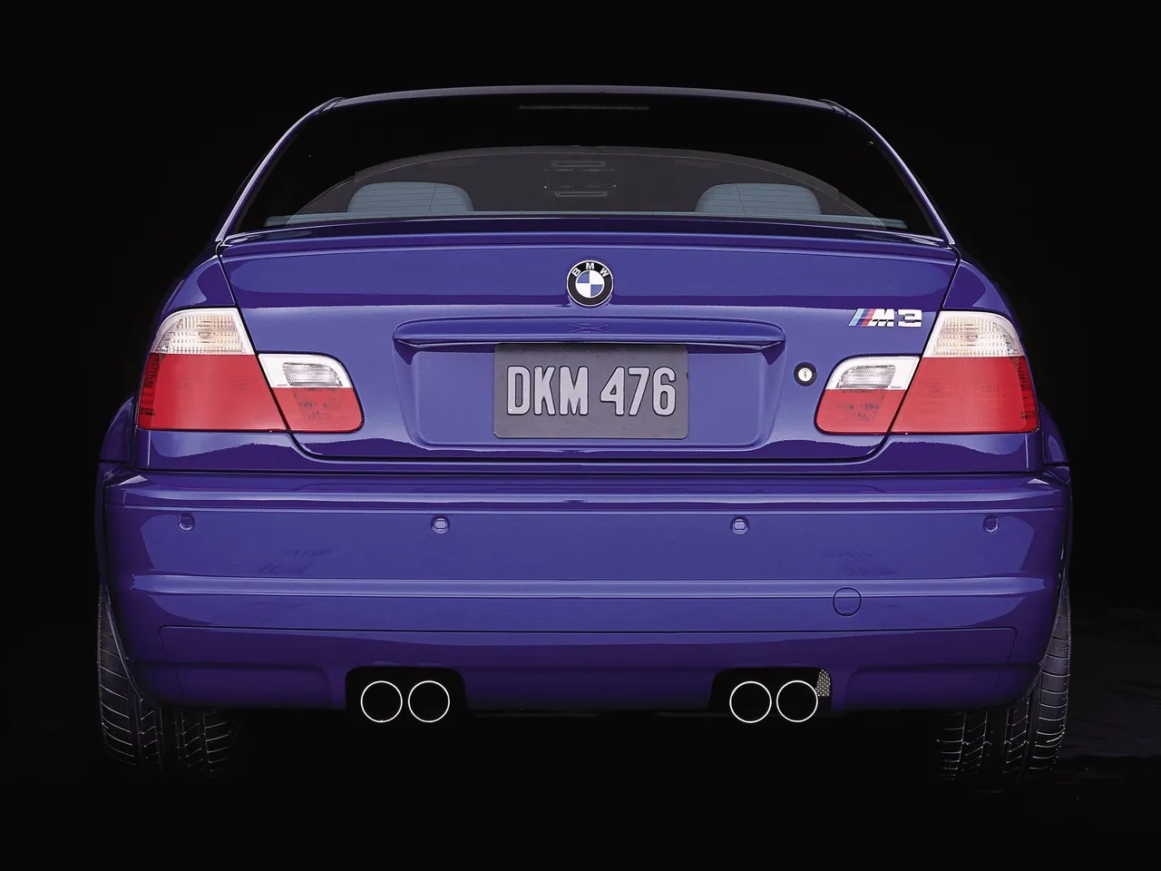 BMW M3 (2001) – zezadu
