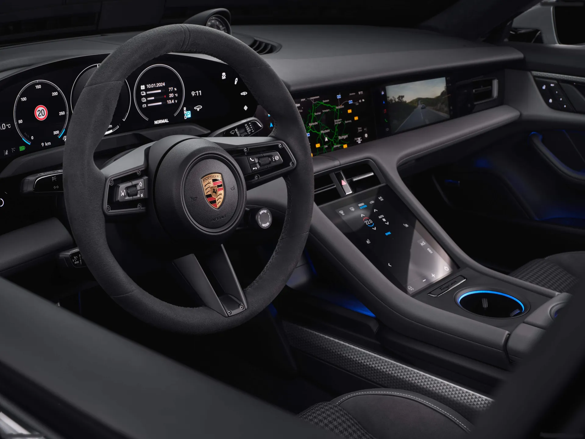 Porsche Taycan (2025) – interiér