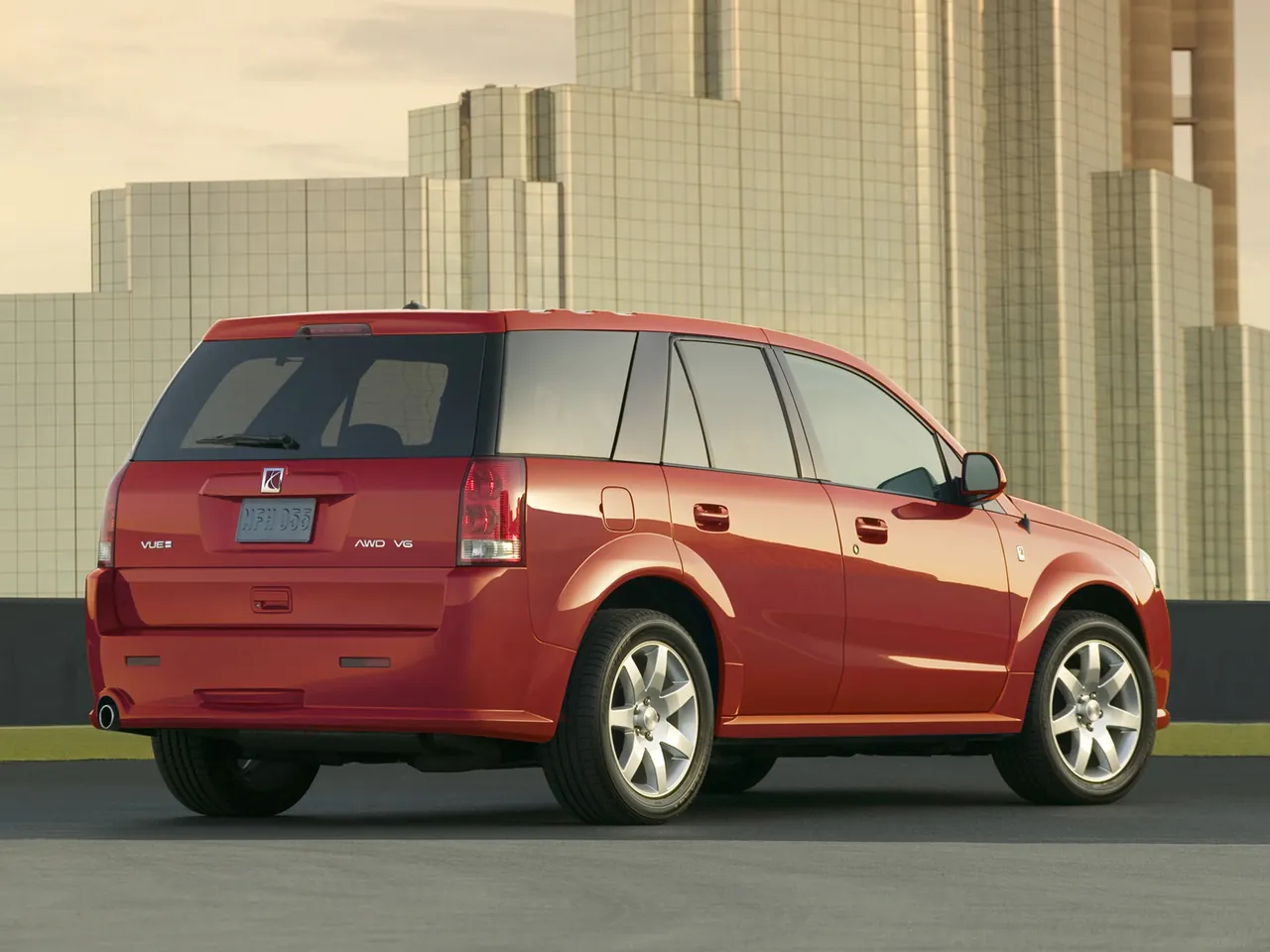Saturn Vue Red Line (2006) – zadní tříčtvrteční pohled