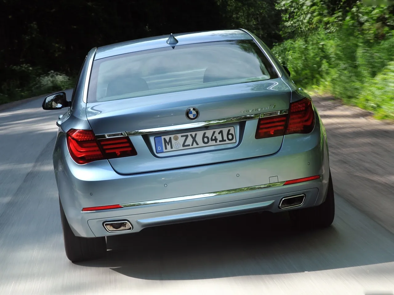 BMW 7 ActiveHybrid (2013) – zezadu