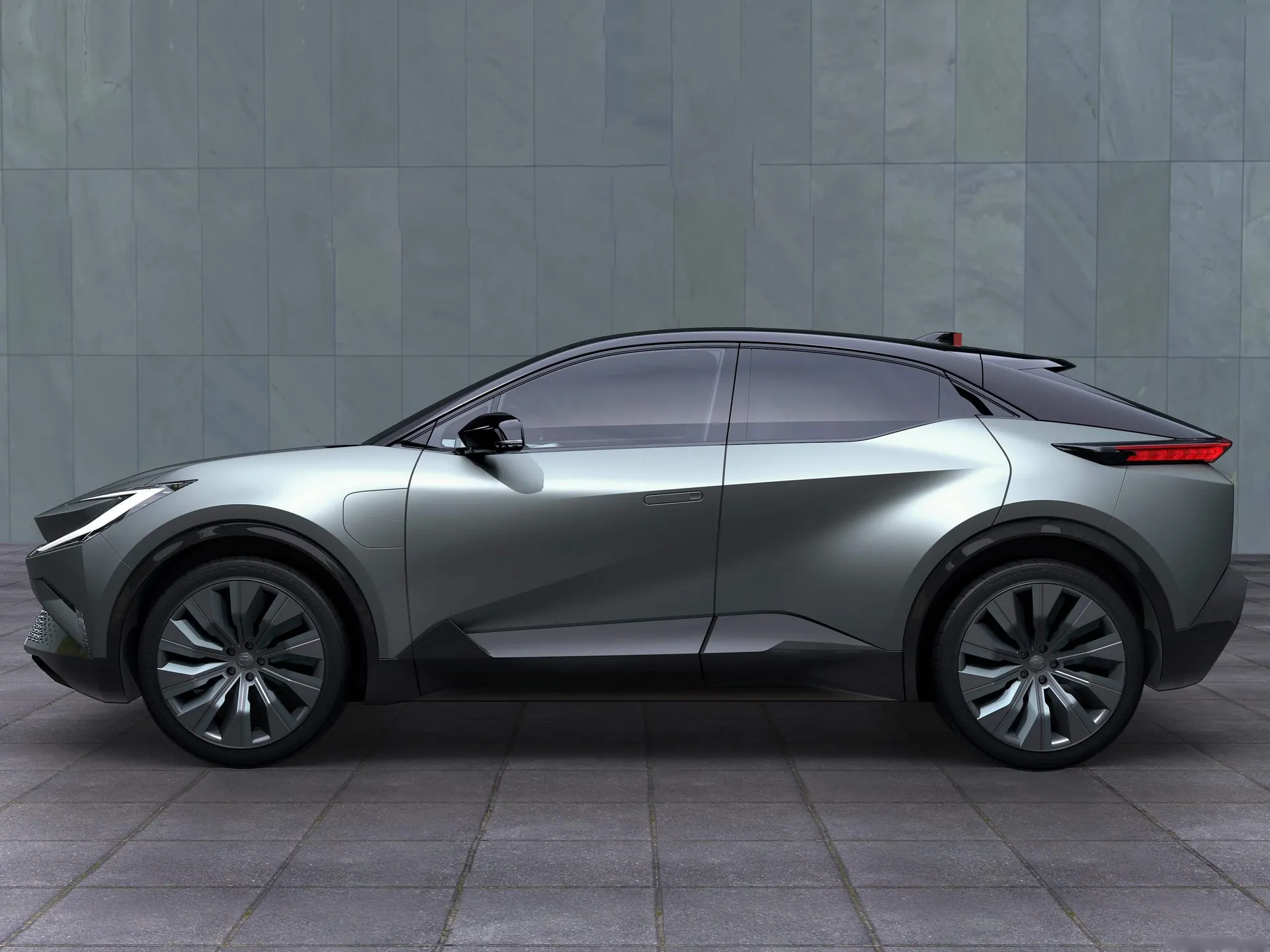 Toyota bZ Compact SUV Concept (2022) – boční profil