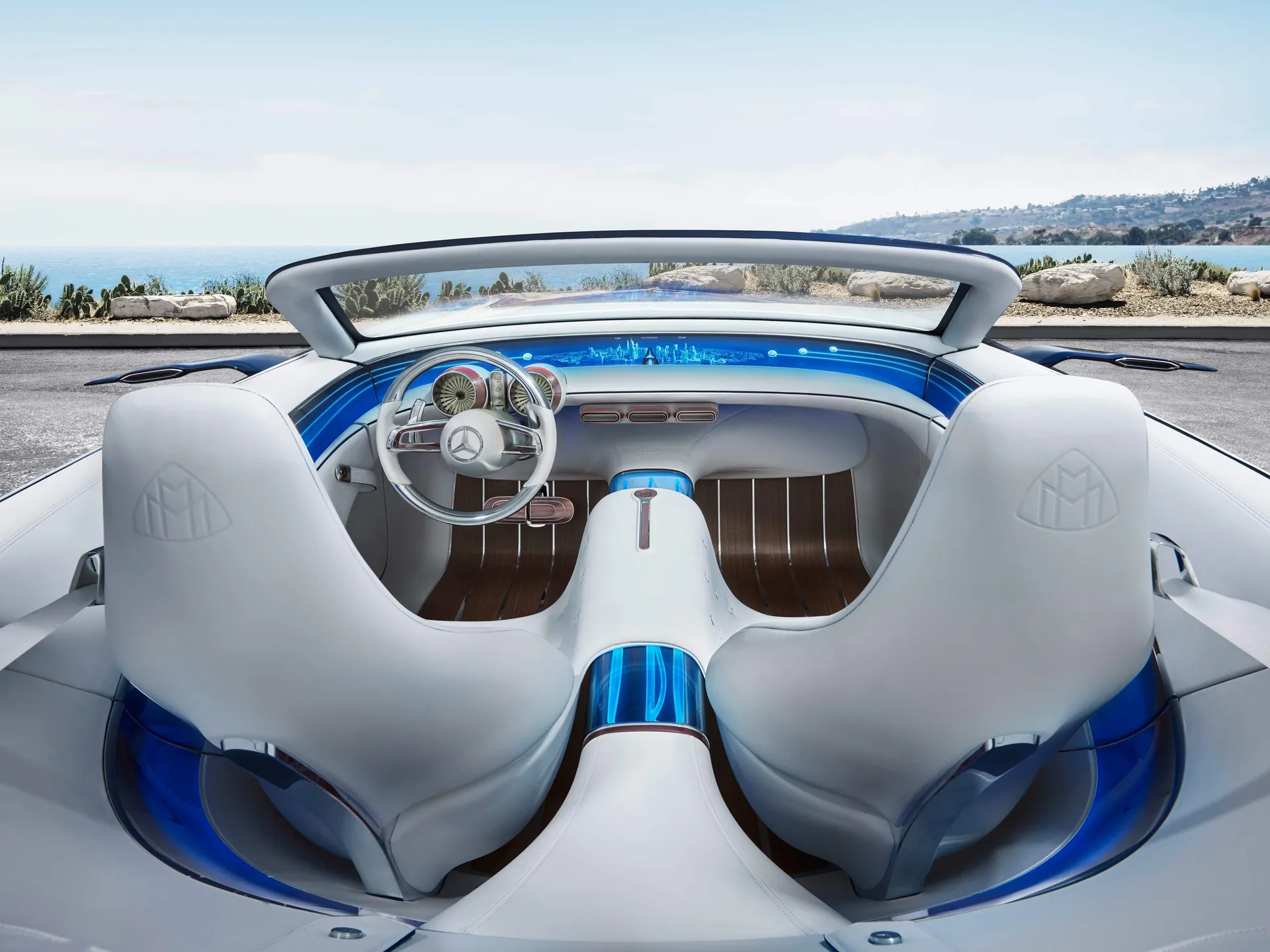 Mercedes-Benz Vision Maybach 6 Cabriolet Concept (2017) – interiér