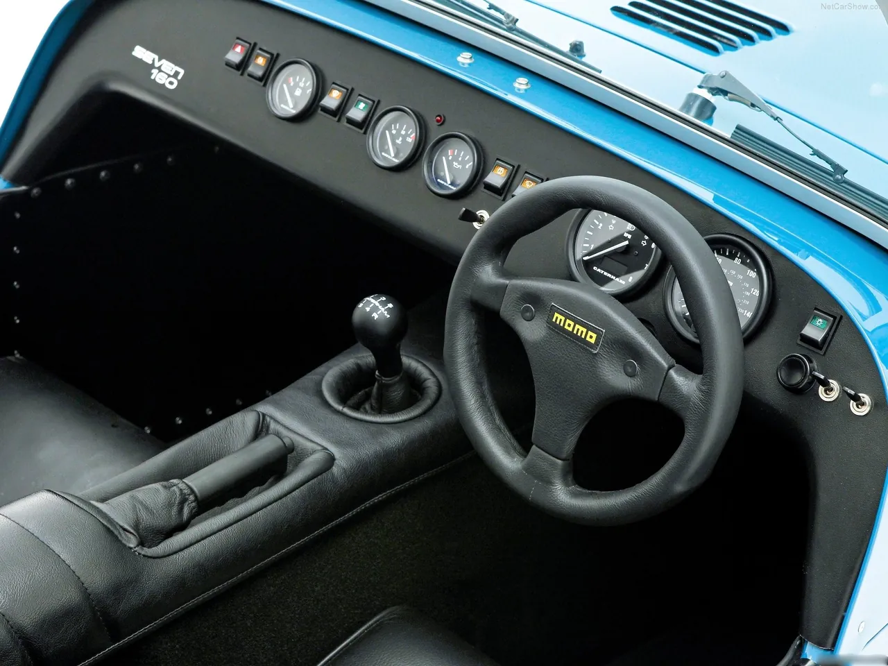 Caterham Seven 160 (2014) – interiér