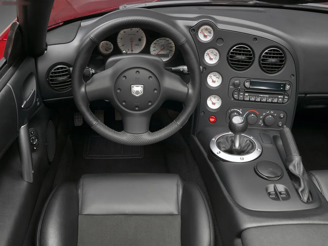 Dodge Viper SRT10 Roadster (2008) – interiér