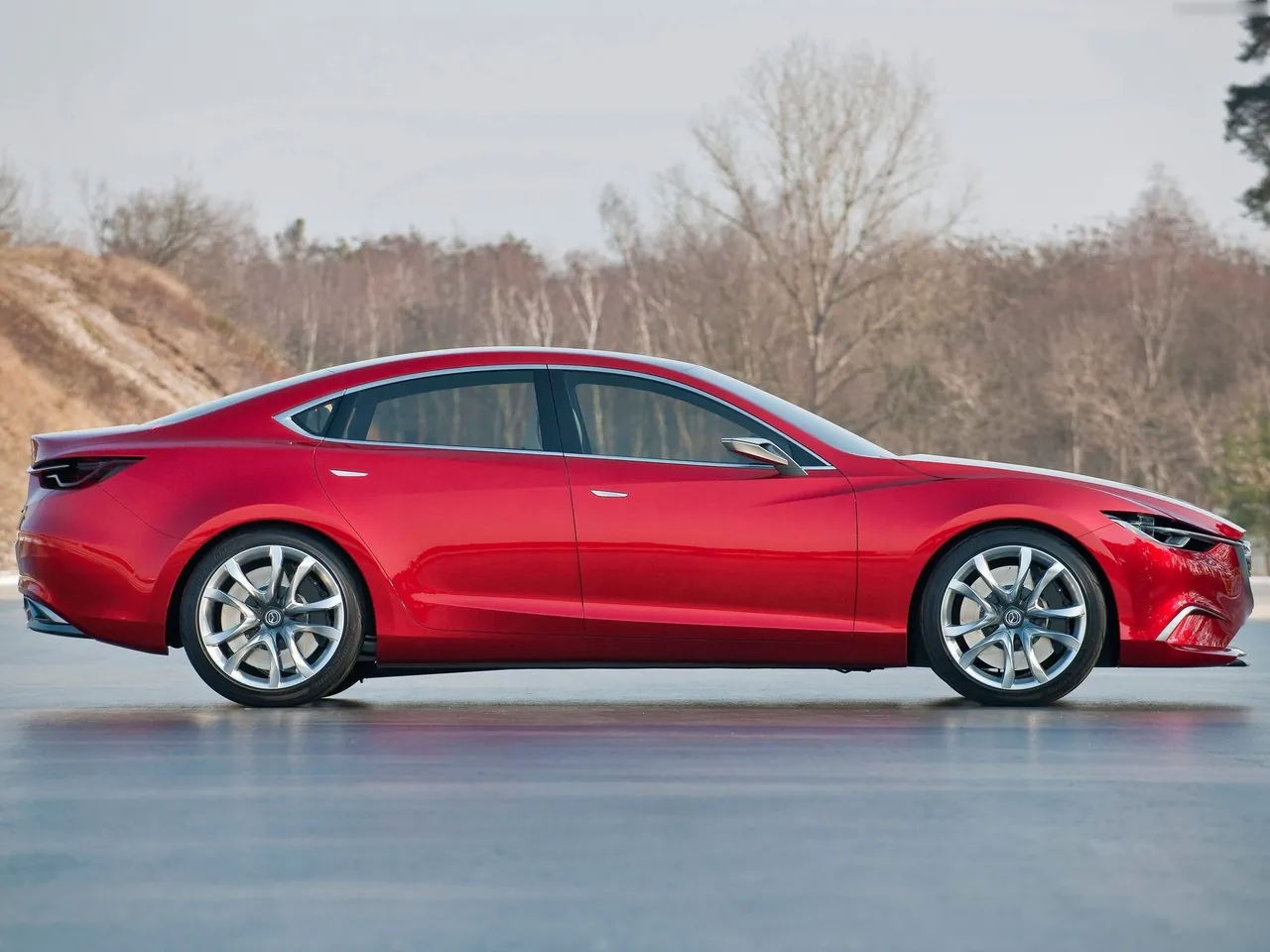Mazda Takeri Concept (2011) – boční profil
