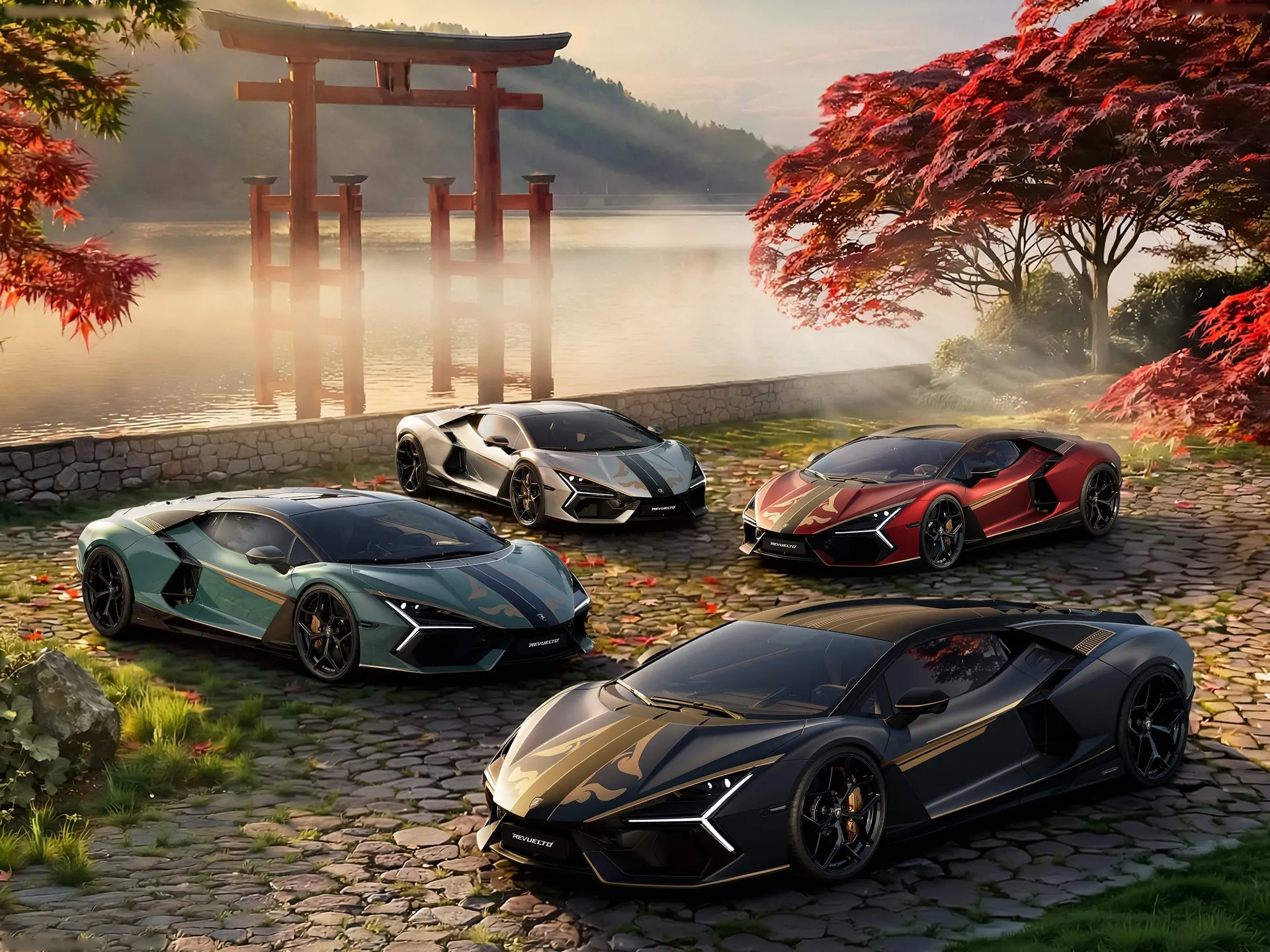 Lamborghini Revuelto Impavido (2026) – skupinový snímek
