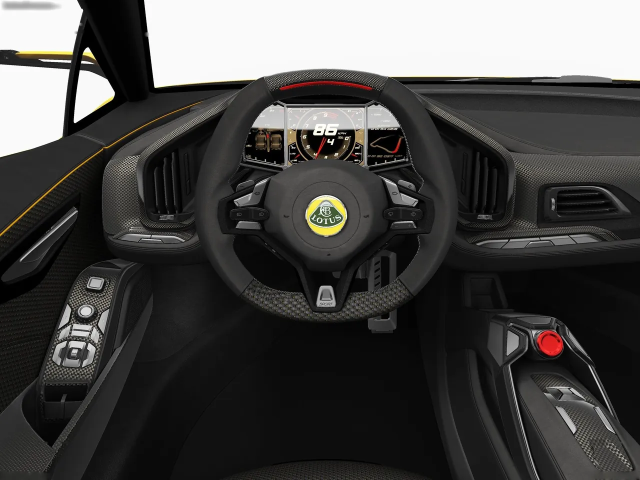 Lotus Elan Concept (2010) – interiér