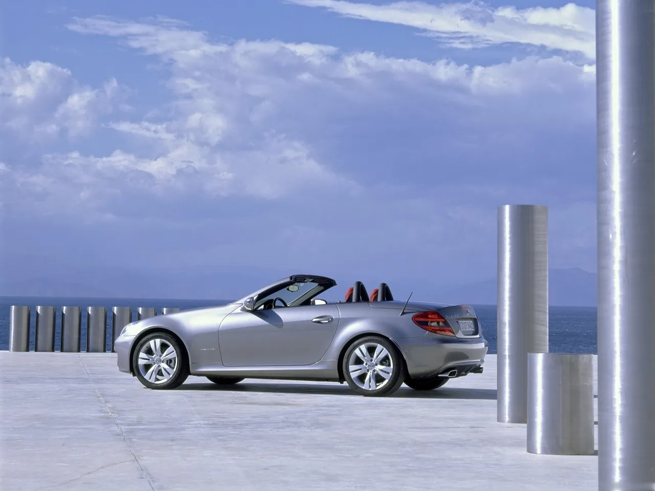 Mercedes-Benz SLK-Class (2008) - Rear Three-Quarter