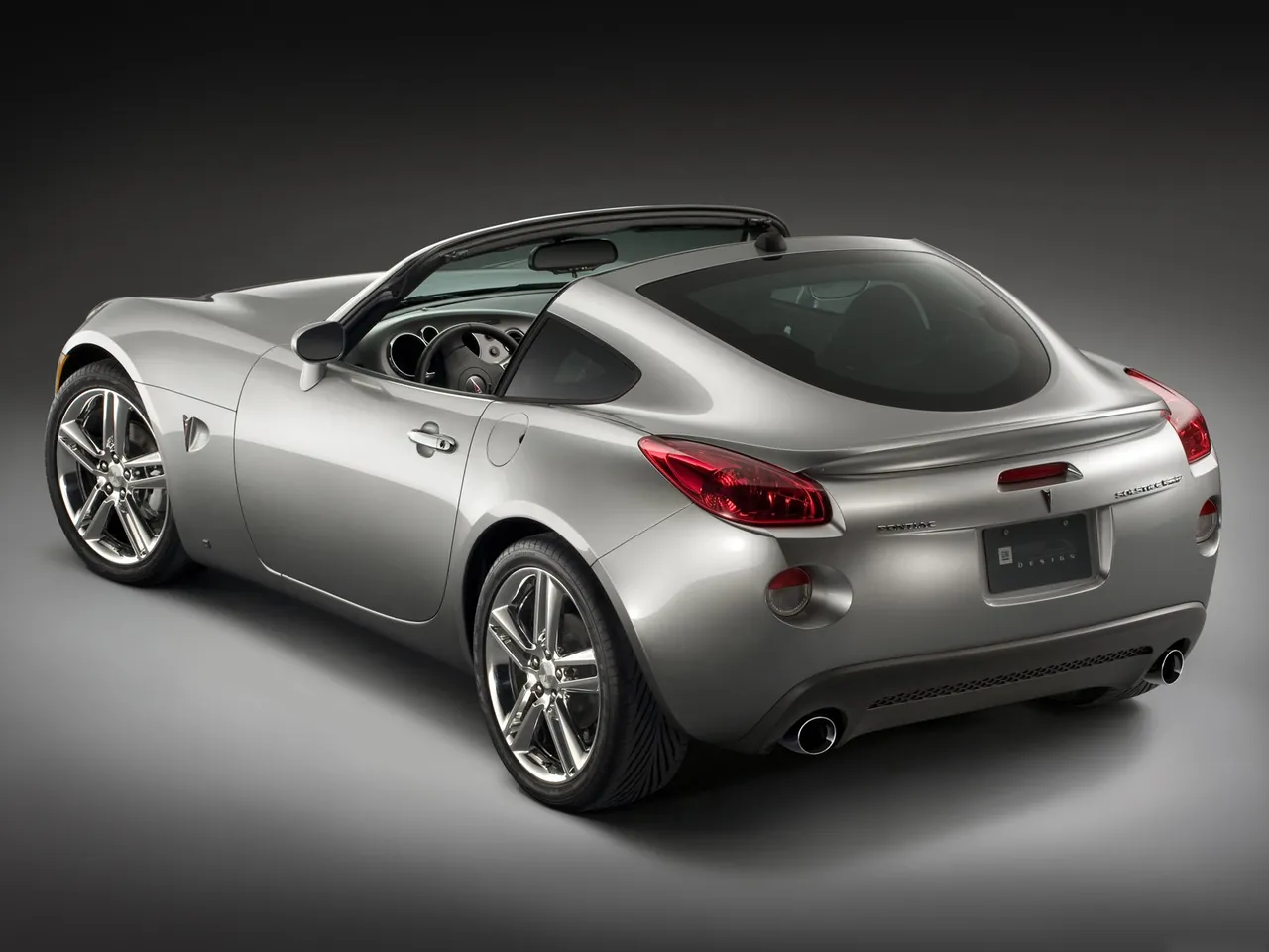 Pontiac Solstice Coupe (2009) – zadní tříčtvrteční pohled