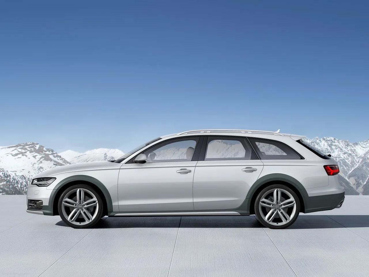 Audi A6 allroad quattro (2015) – boční profil