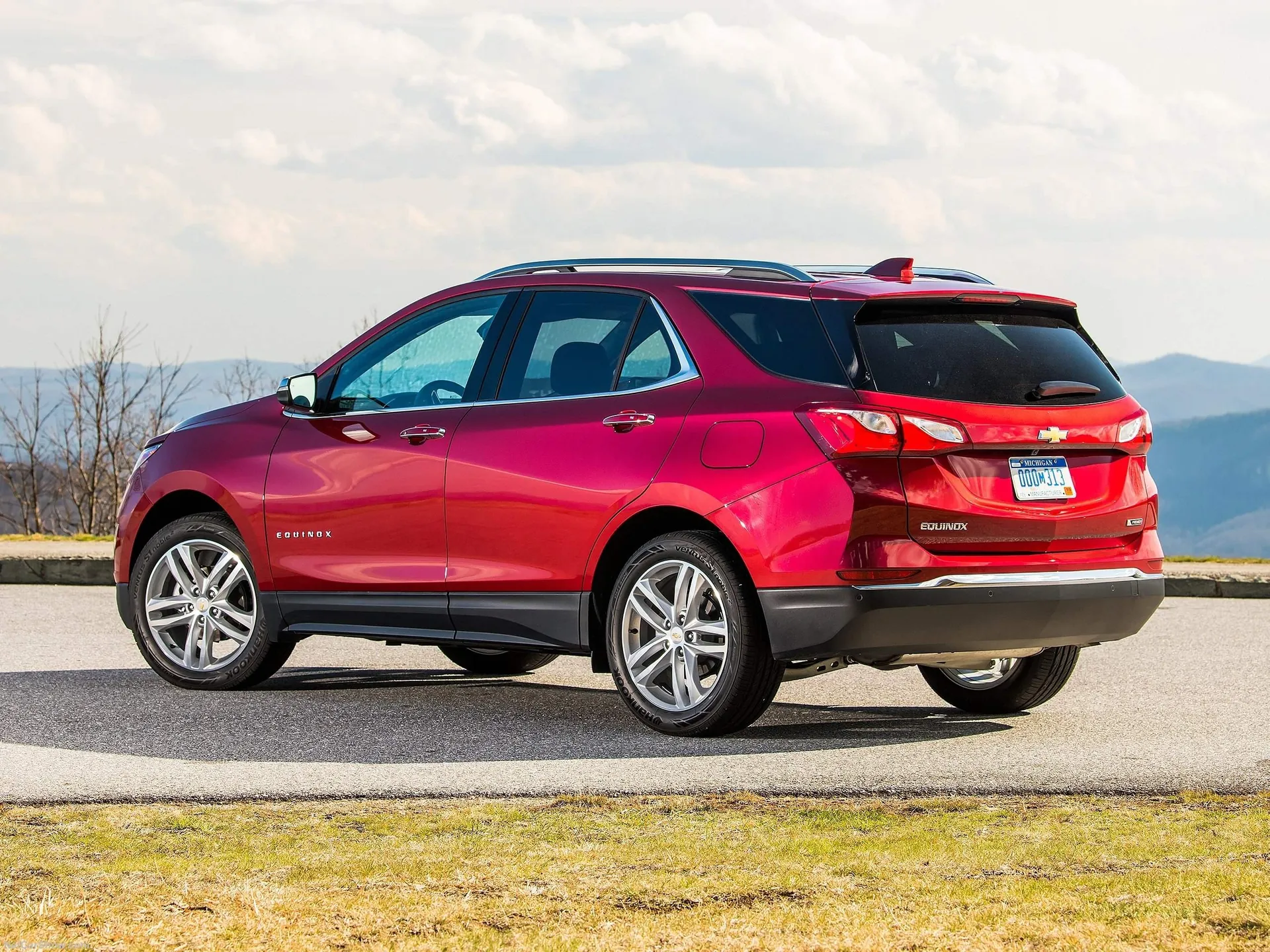 Chevrolet Equinox (2018) – zadní tříčtvrteční pohled