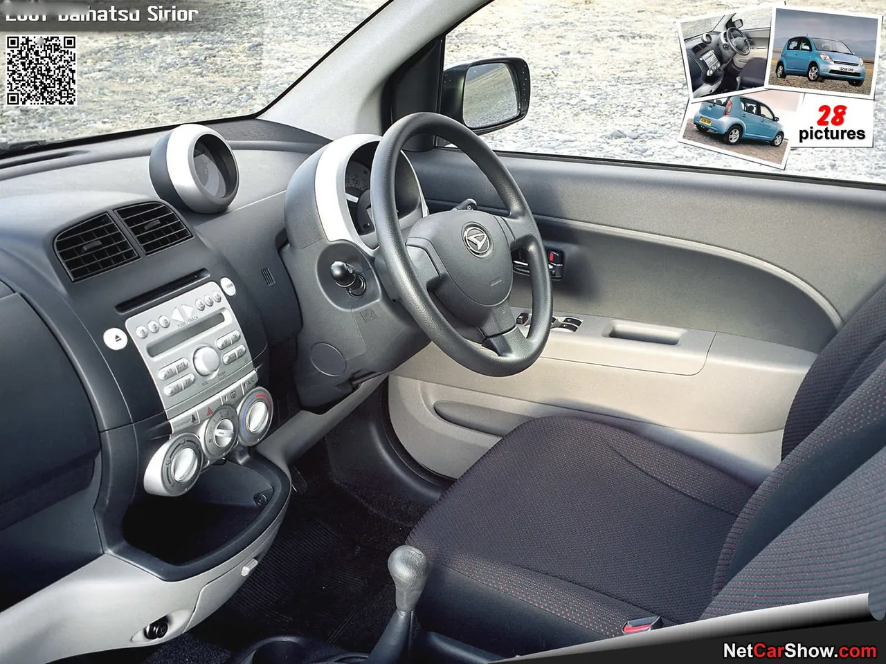 Daihatsu Sirion (2007) – interiér