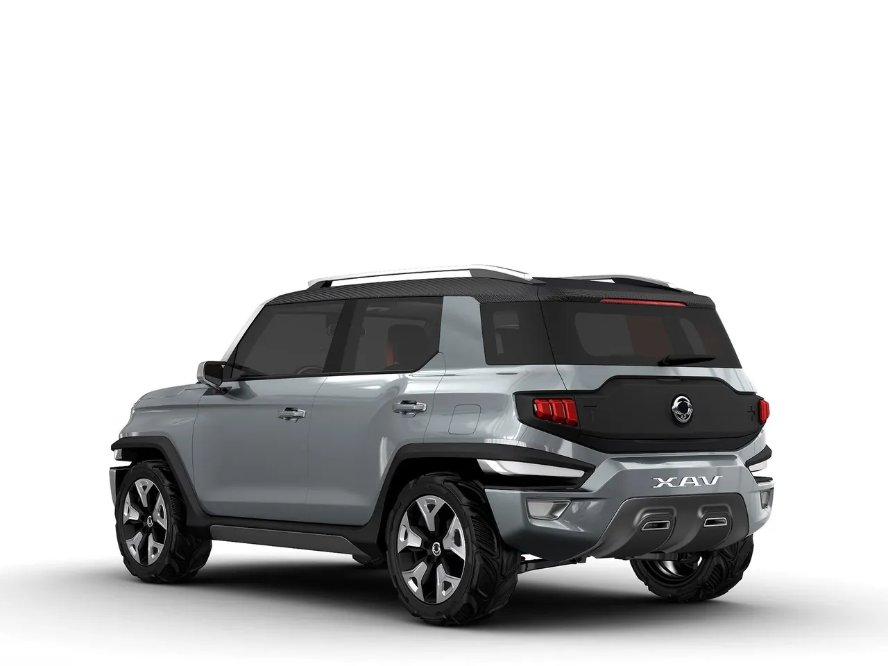 SsangYong XAV-Adventure Concept (2015) – zadní tříčtvrteční pohled