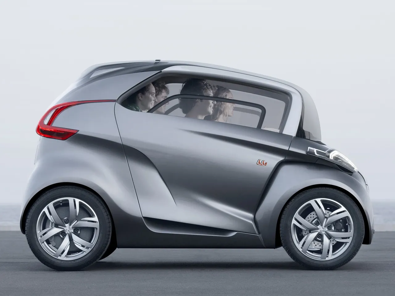 Peugeot BB1 Concept (2009) – boční profil