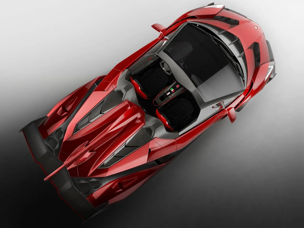 Lamborghini Veneno Roadster (2014) – pohled shora