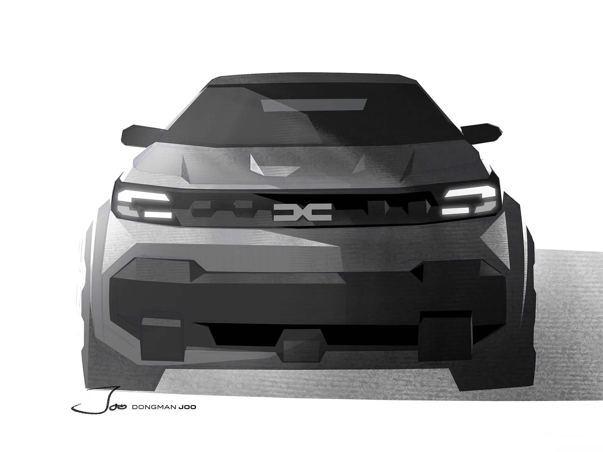 Dacia Spring (2027) – designové skici