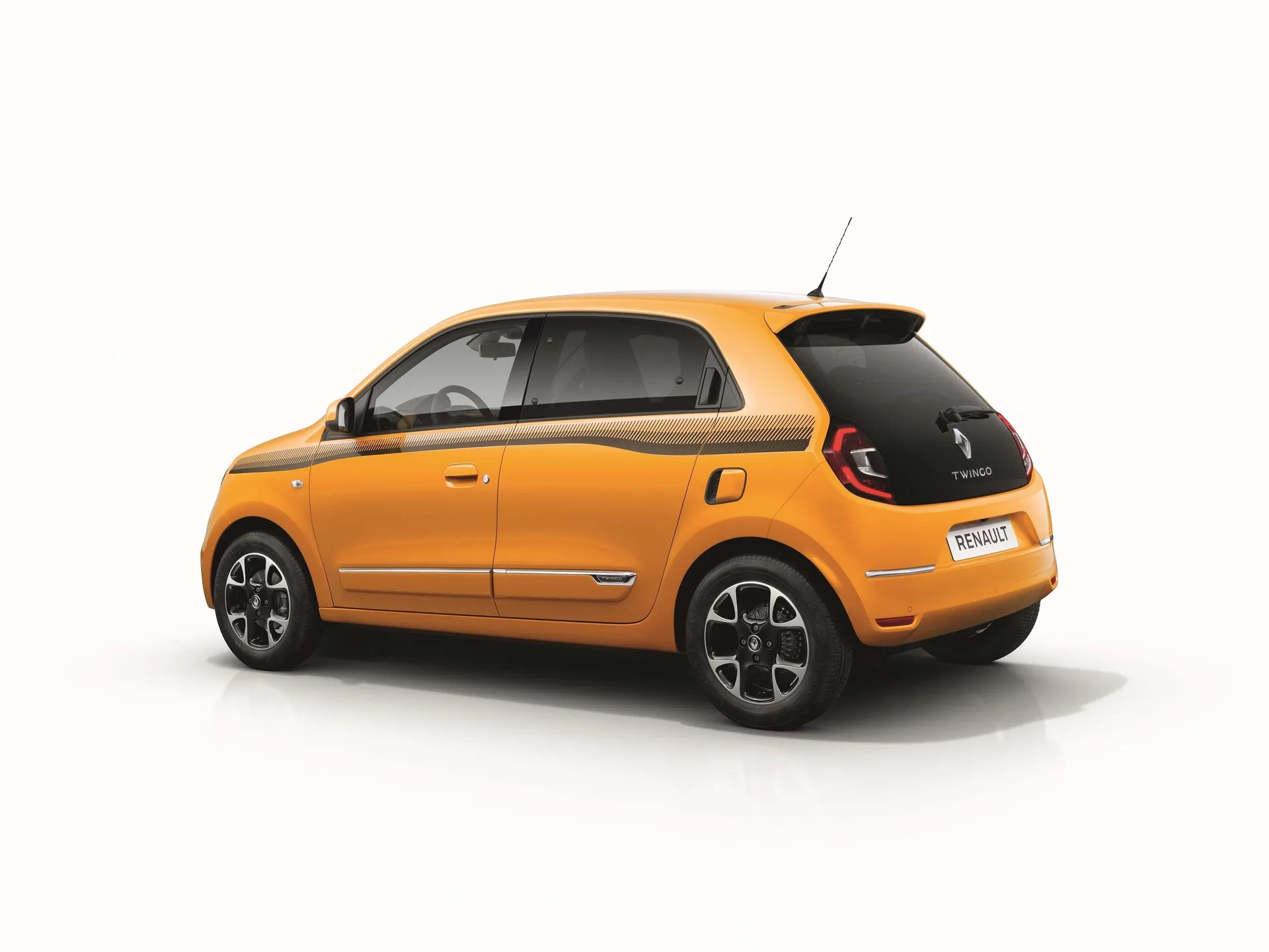 Renault Twingo (2019) – zadní tříčtvrteční pohled