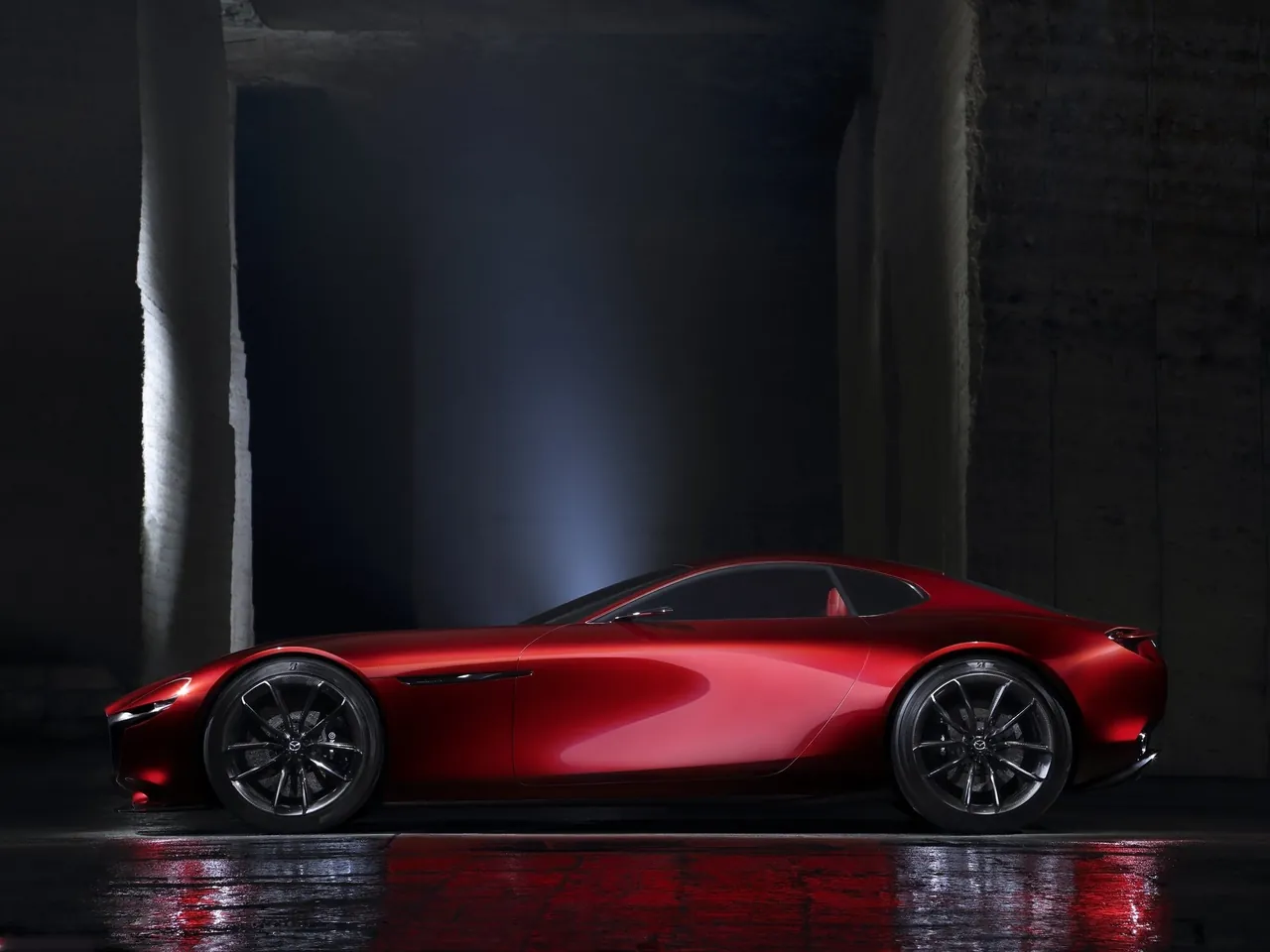 Mazda RX-Vision Concept (2015) – boční profil