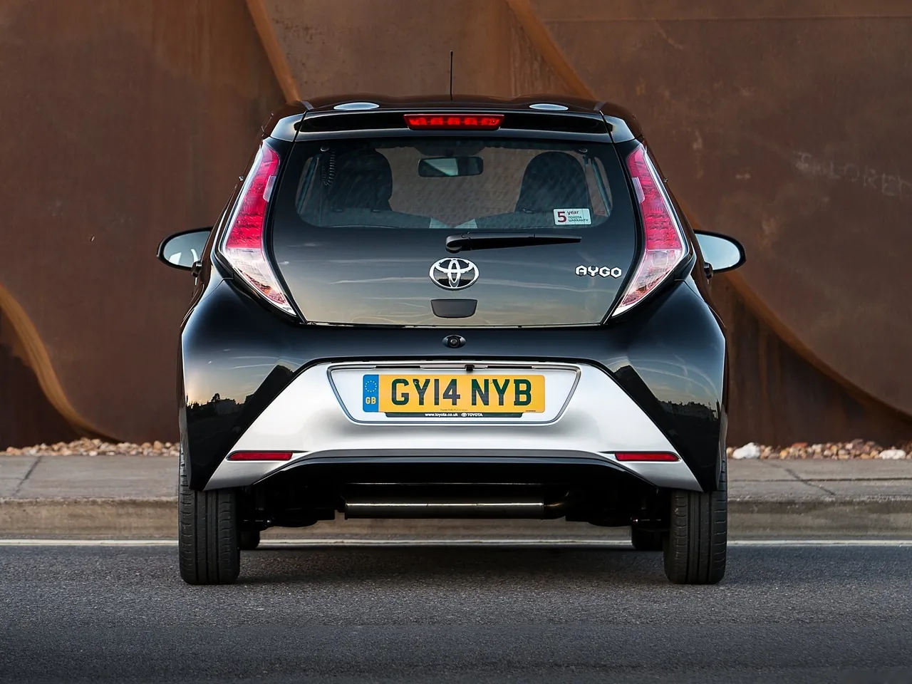 Toyota Aygo (2015) – zezadu
