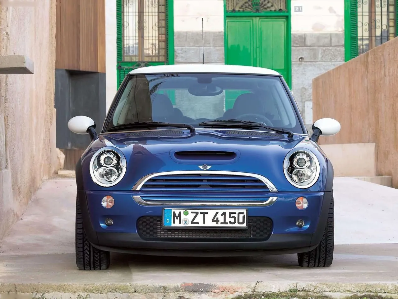 Mini Cooper S (2004) – zepředu