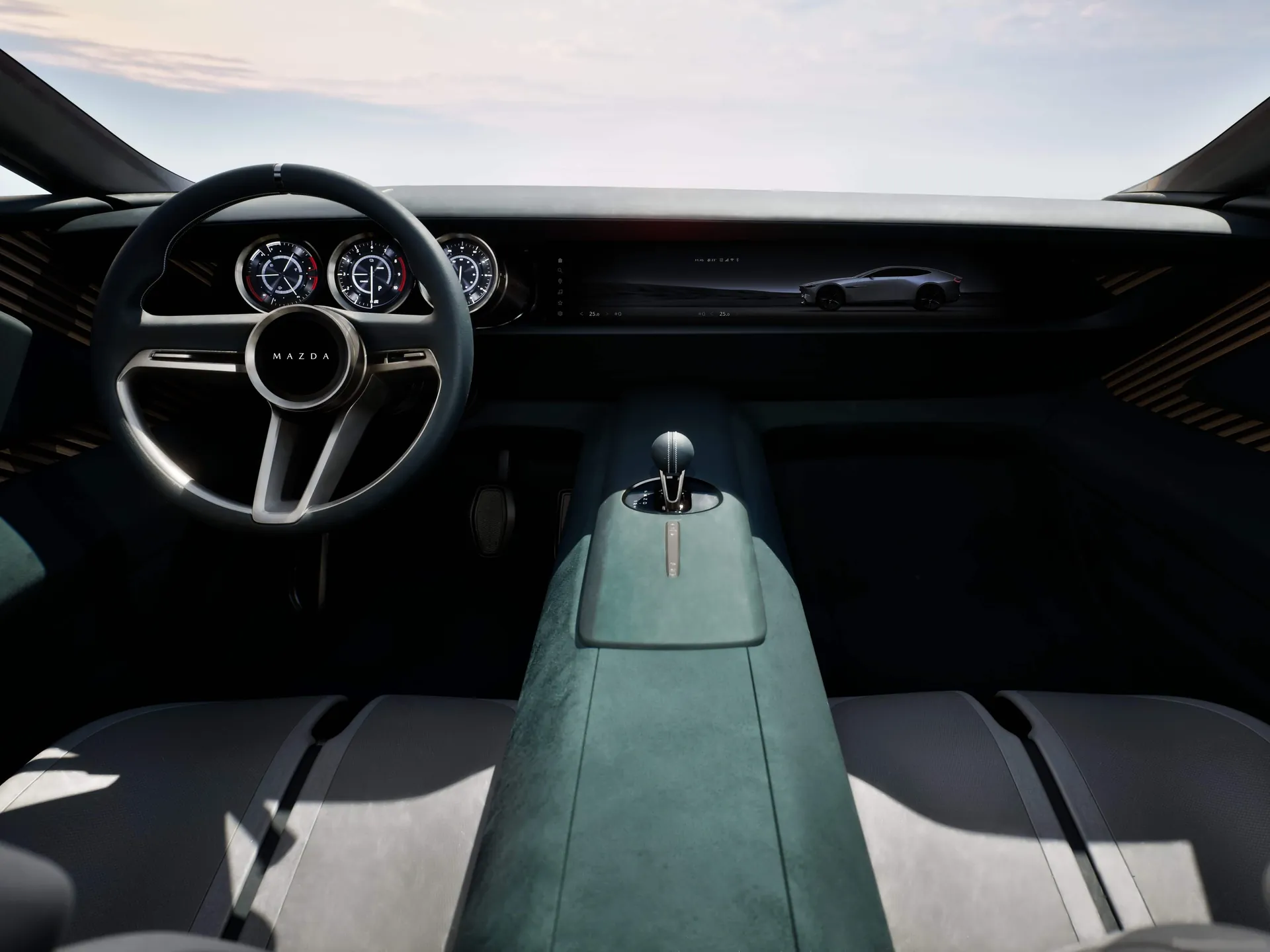 Mazda Vision X-Coupe Concept (2025) – interiér
