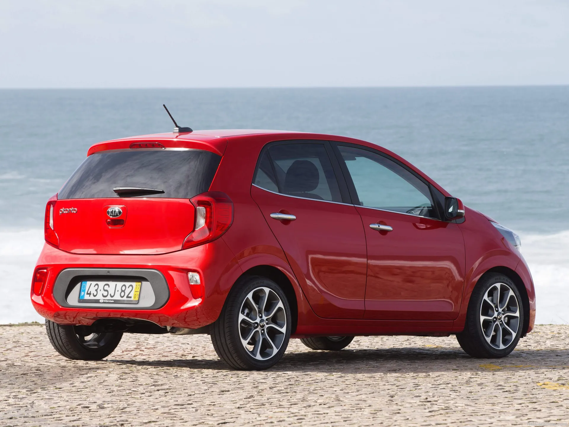 Kia Picanto (2017) – zadní tříčtvrteční pohled