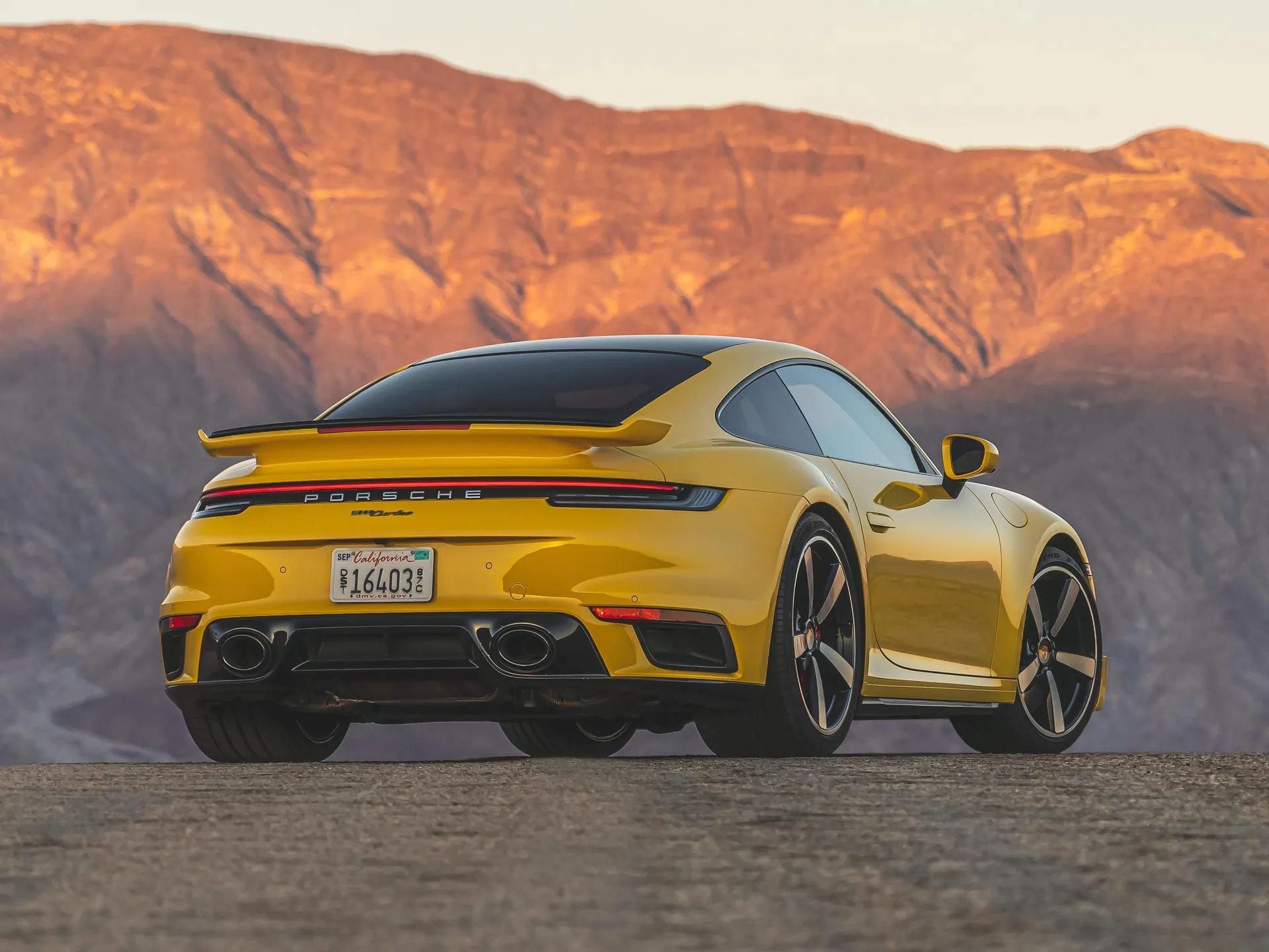 Porsche 911 Turbo (2021) - Rear Three-Quarter