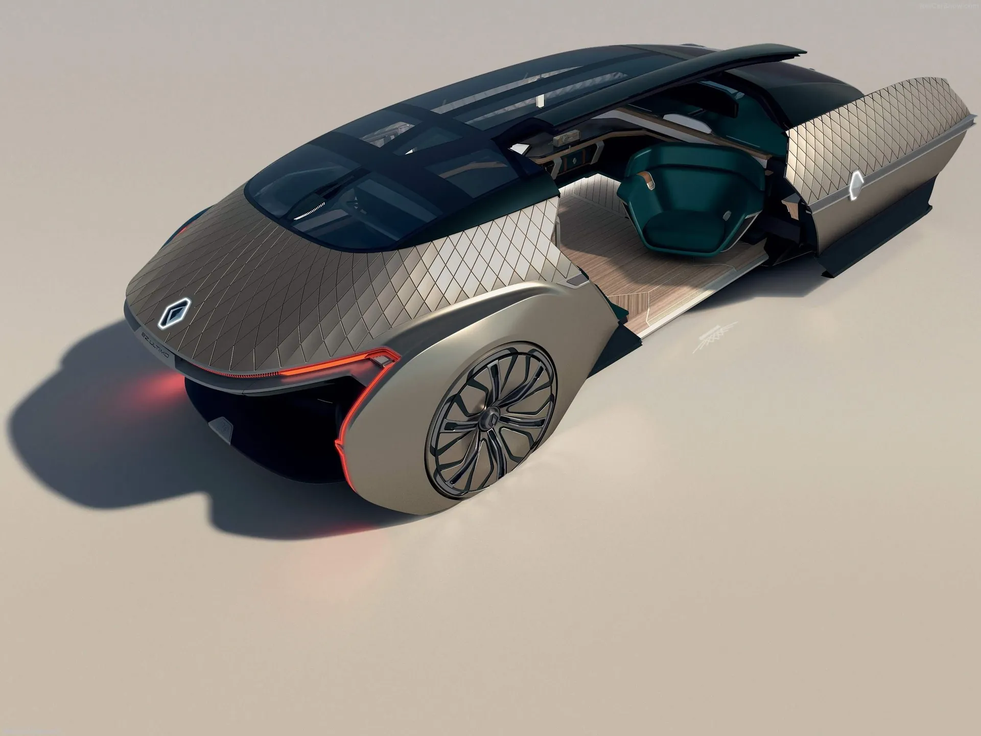 Renault EZ-Ultimo Concept (2018) – zadní tříčtvrteční pohled