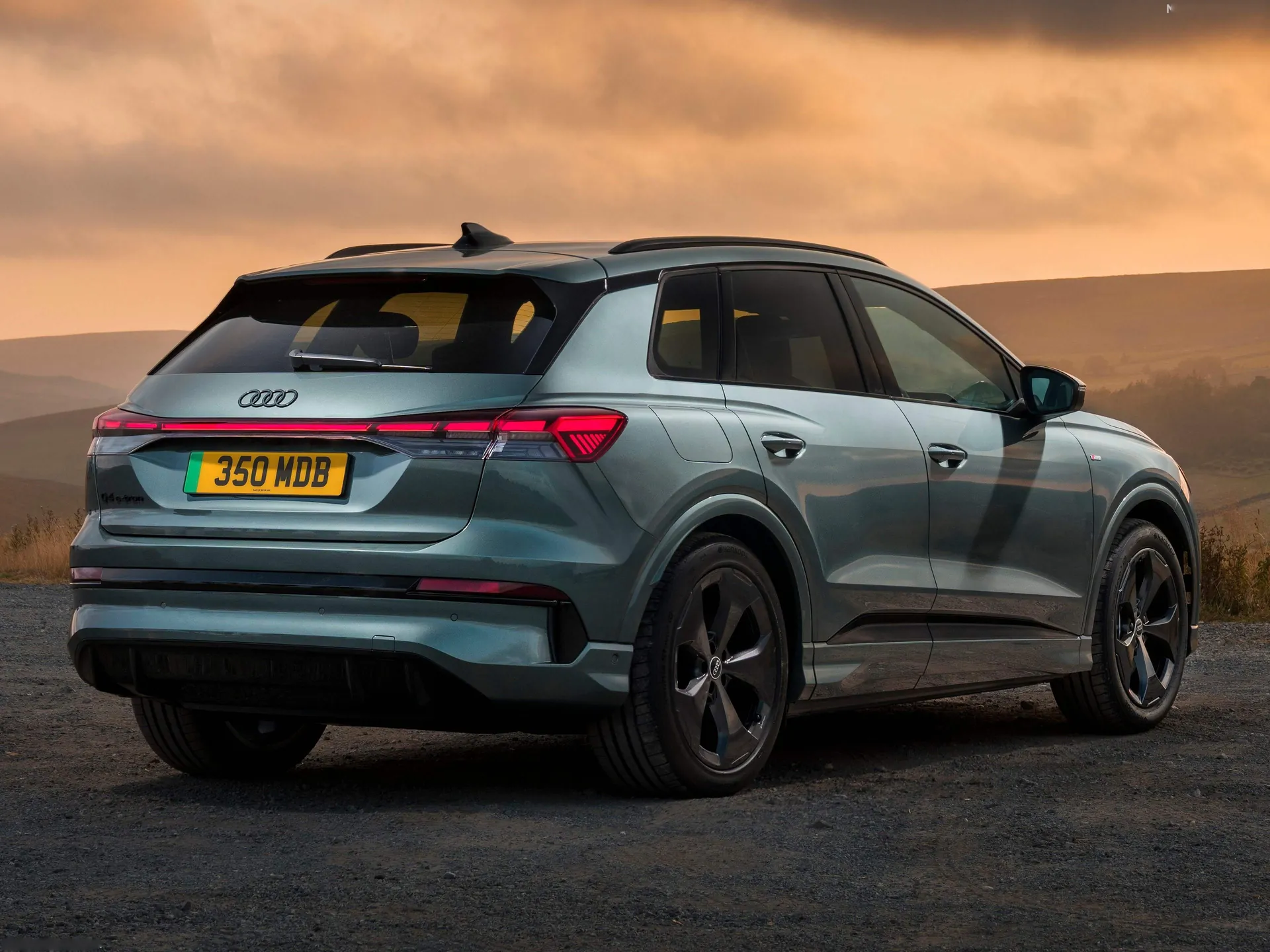 Audi Q4 e-tron [UK] (2027) - Rear Three-Quarter