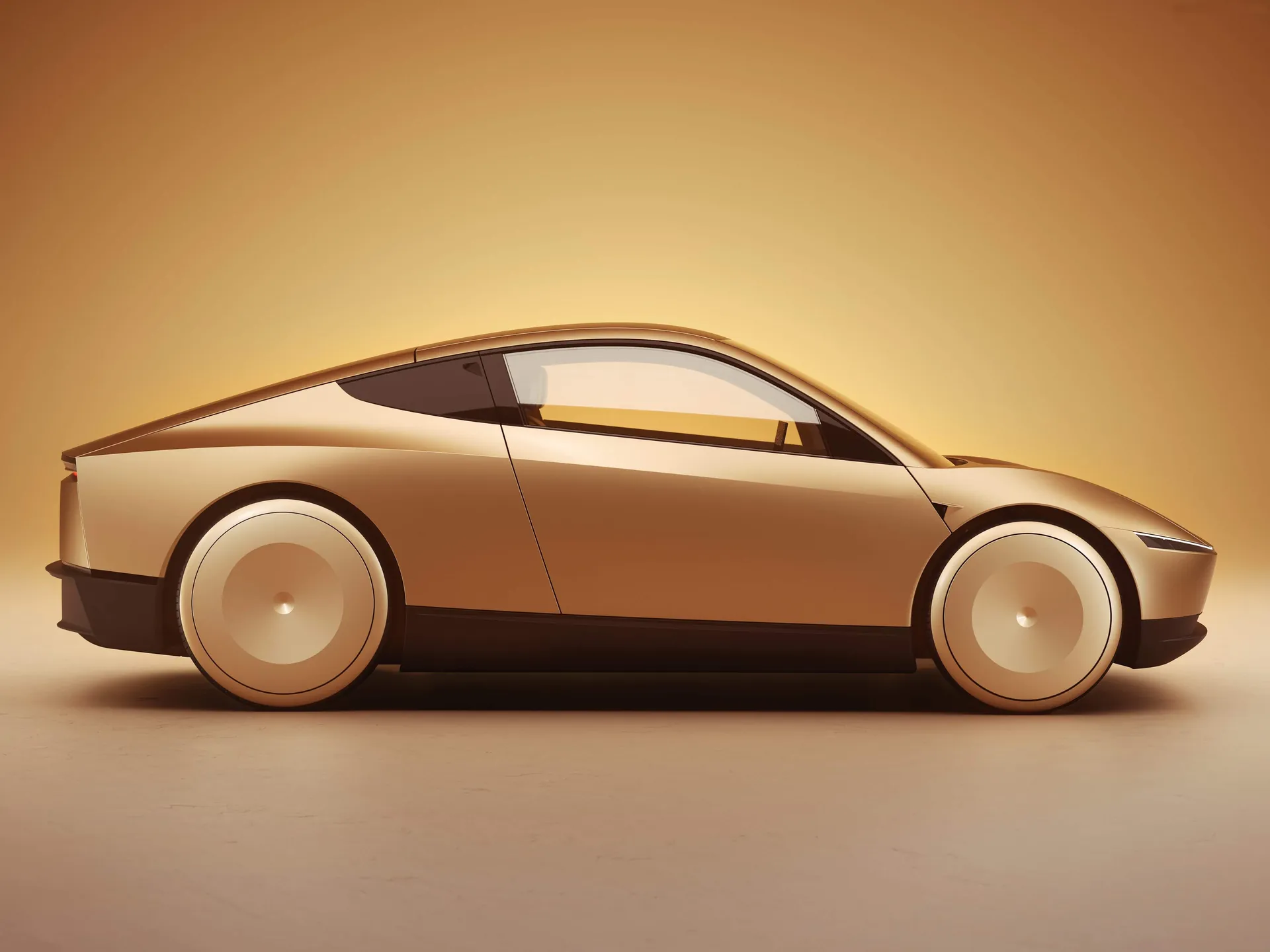 Tesla Robotaxi Concept (2024) – boční profil