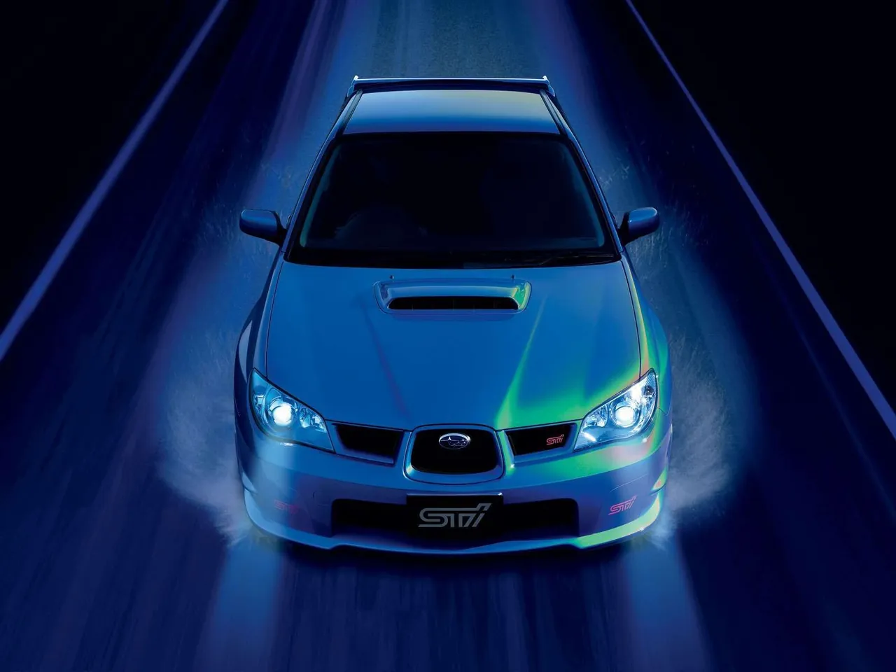Subaru Impreza WRX STI (2006) – zepředu