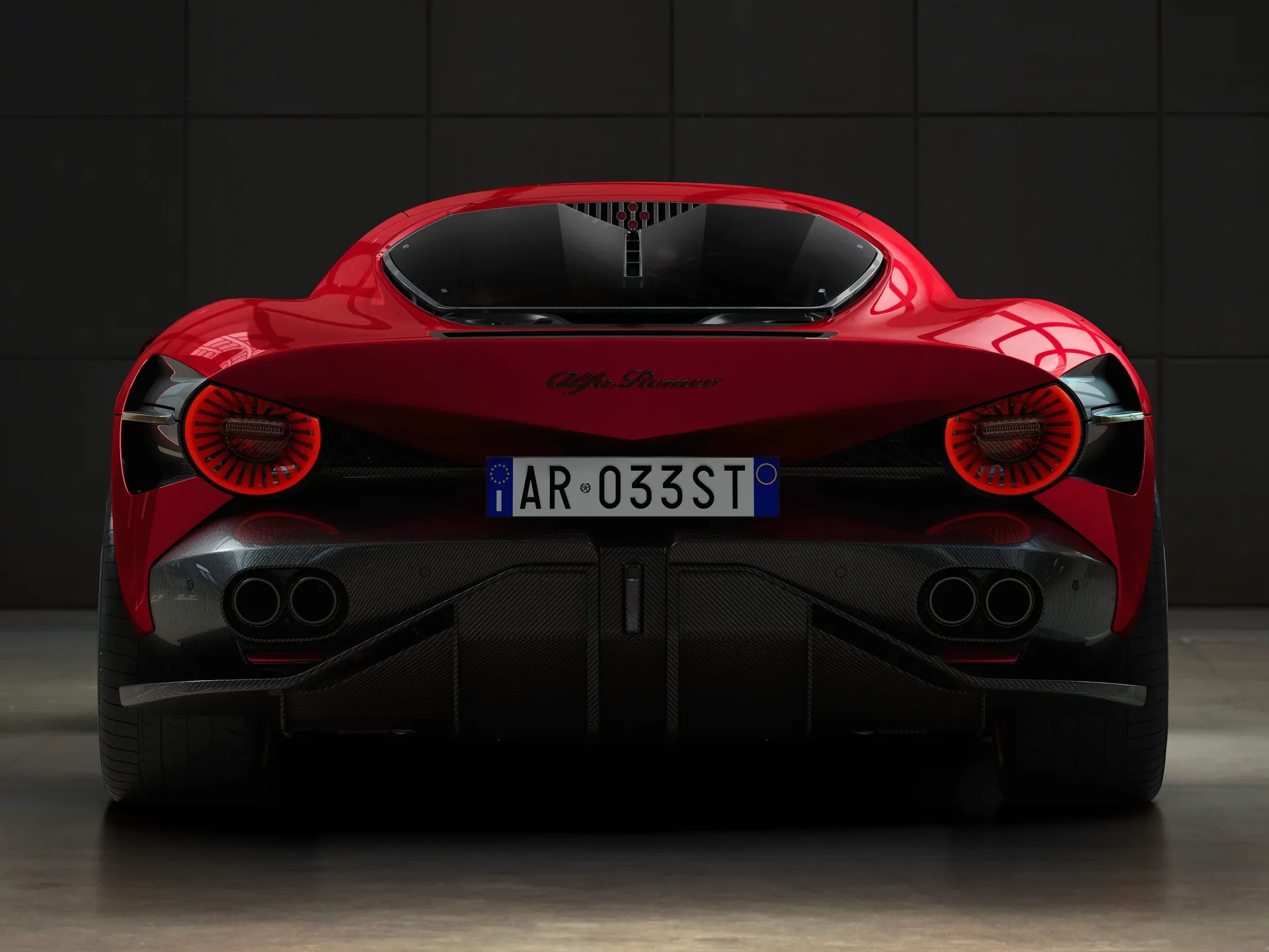 Alfa Romeo 33 Stradale (2024) – zezadu