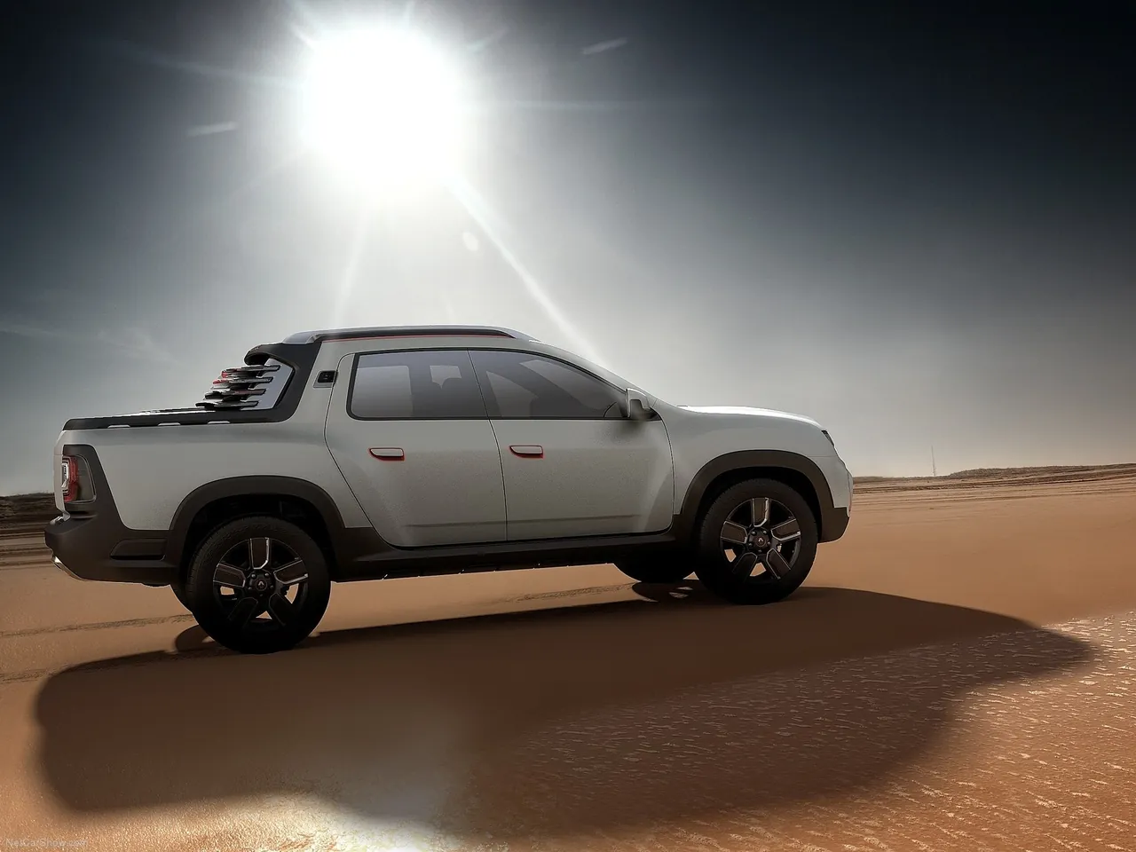 Renault Duster Oroch Concept (2014) – boční profil